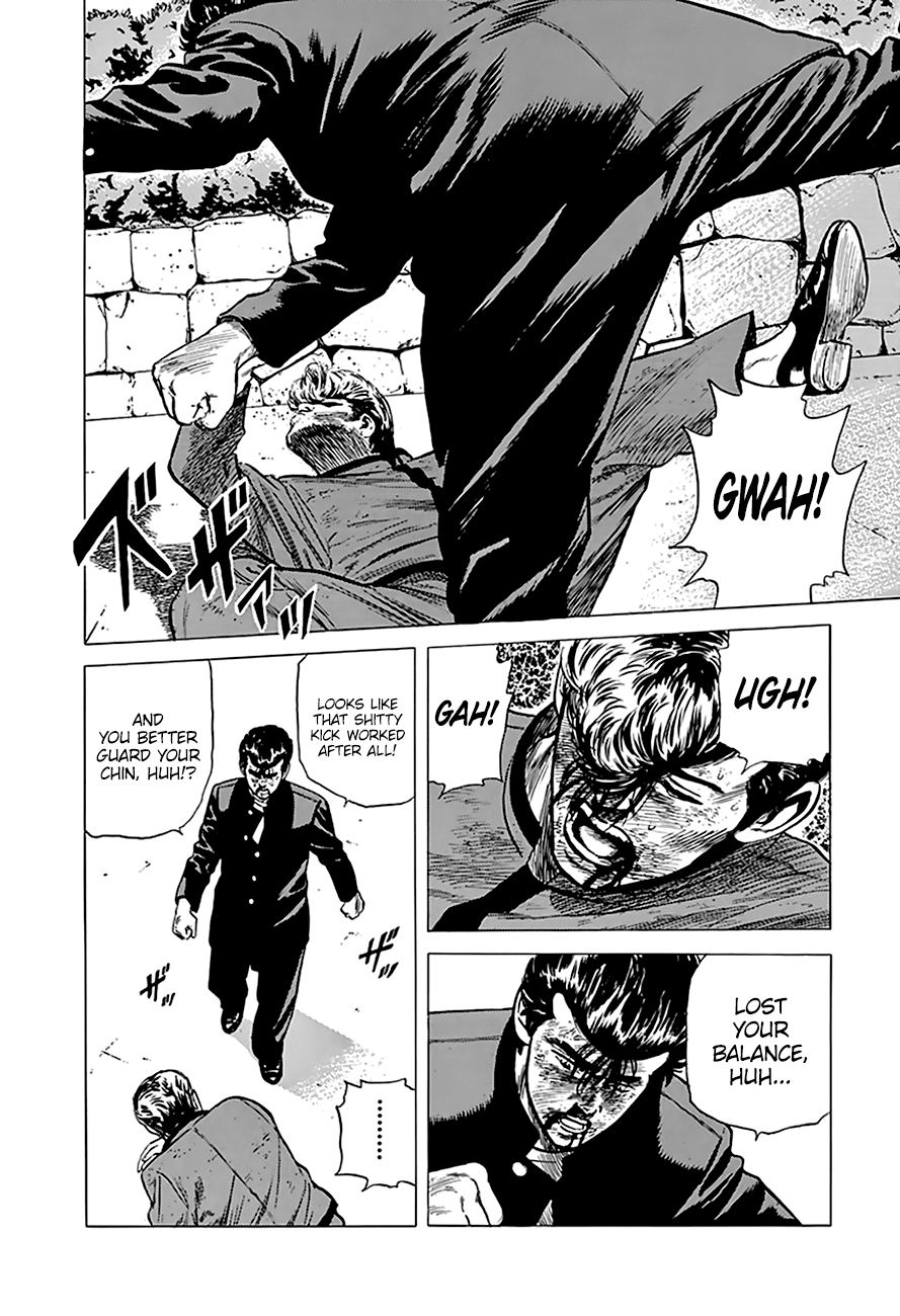 Rokudenashi Blues Chapter 194 page 12 - Chapter 194: High Kicks