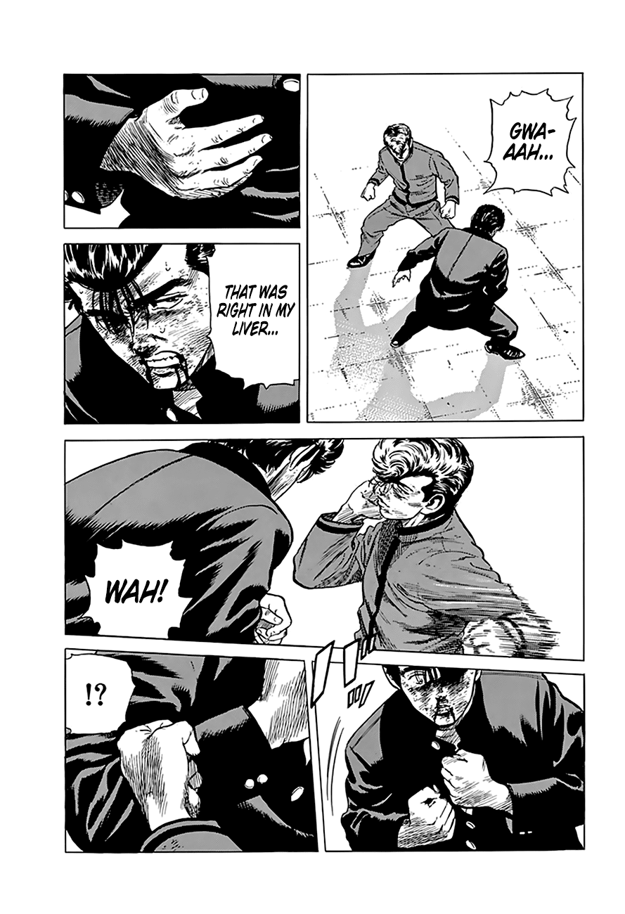 Rokudenashi Blues Chapter 194 page 4 - Chapter 194: High Kicks