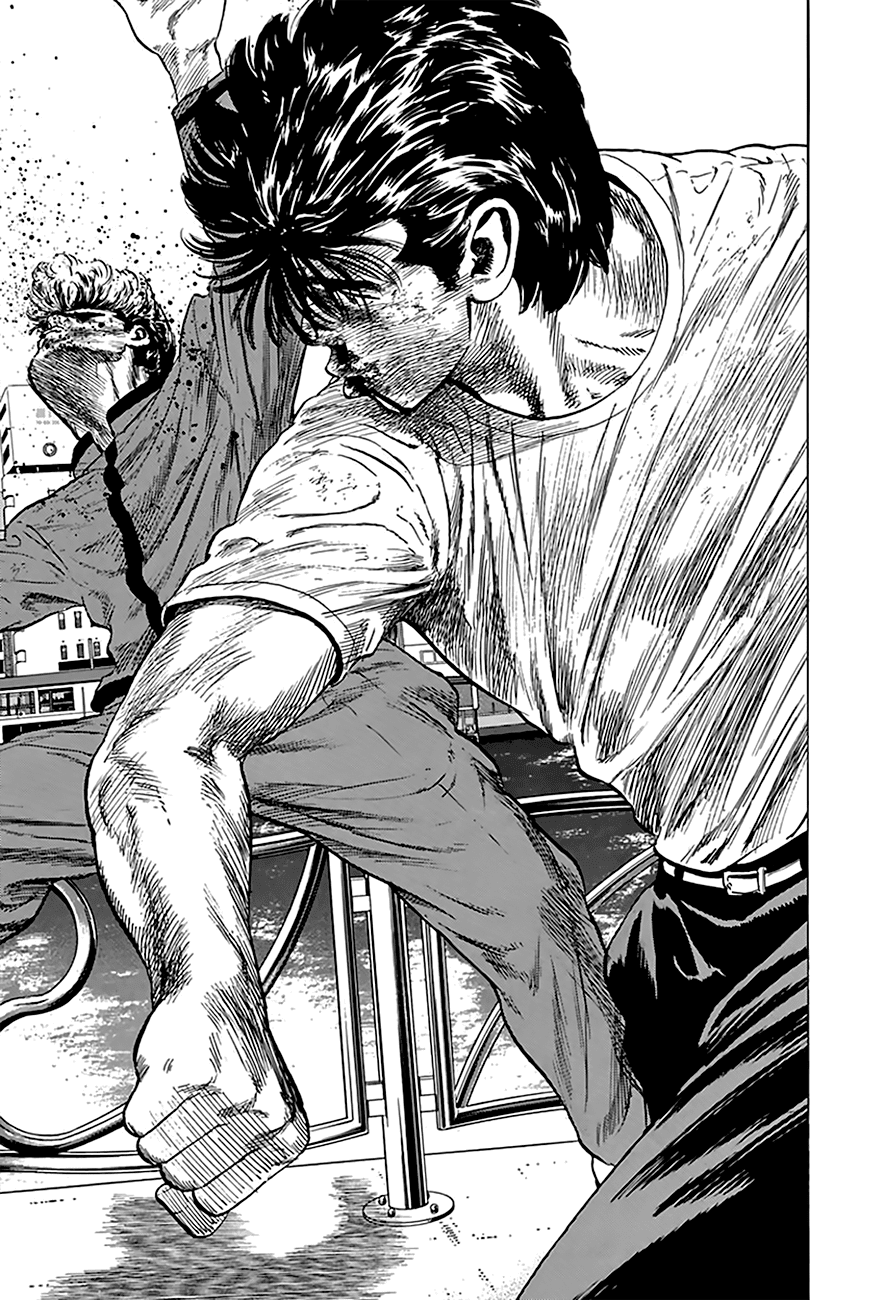 Rokudenashi Blues Chapter 196 page 14 - Chapter 196: Fall In The River