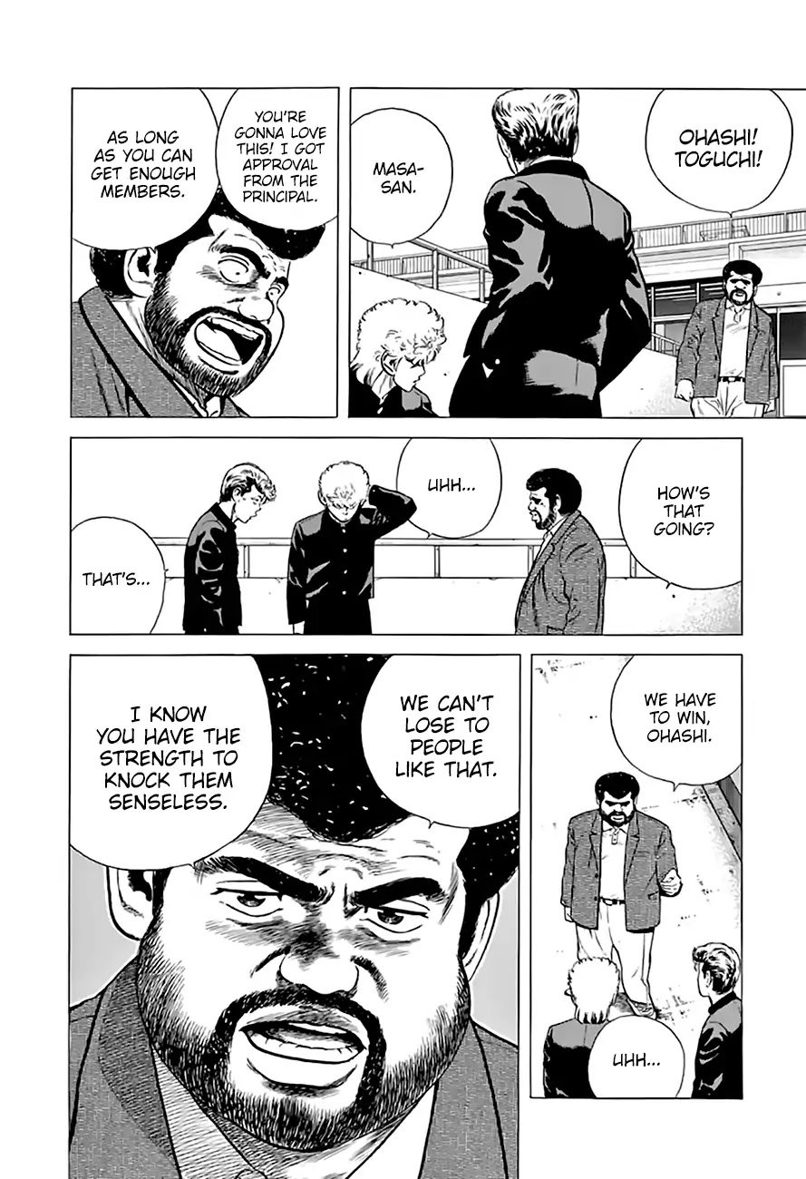 Rokudenashi Blues Chapter 209 page 11 - Chapter 209: How Much Do You Weigh Now?