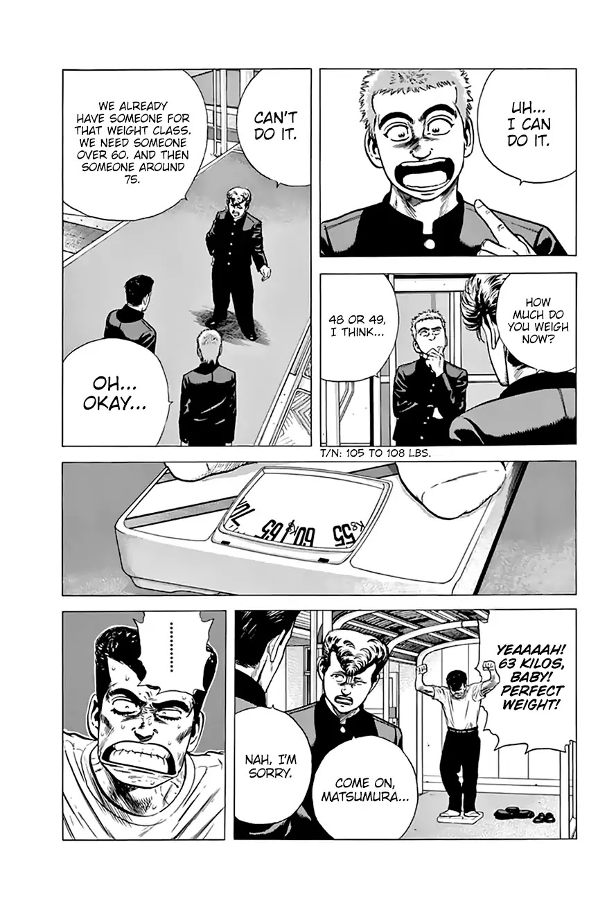 Rokudenashi Blues Chapter 209 page 9 - Chapter 209: How Much Do You Weigh Now?