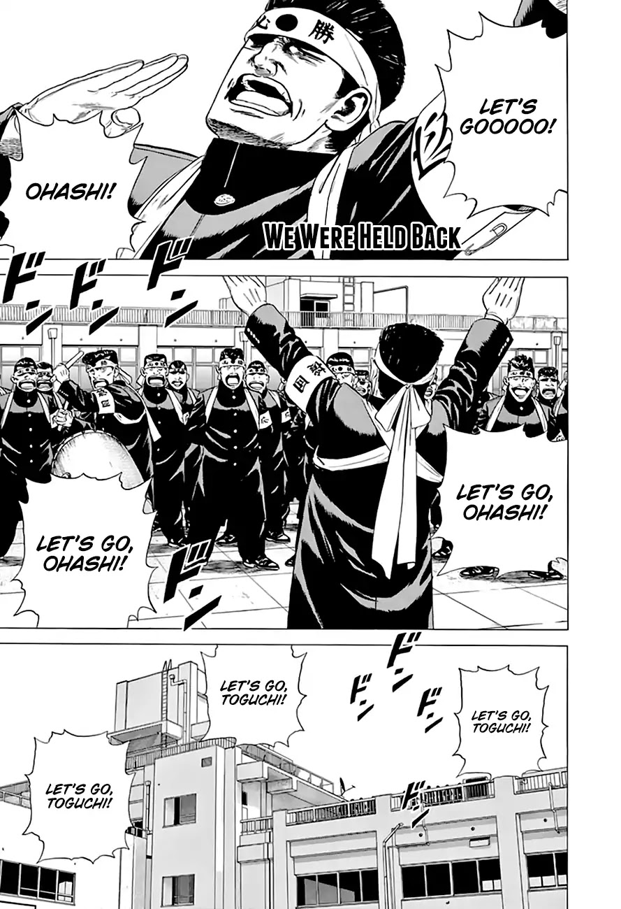 Rokudenashi Blues Chapter 213 page 2 - Chapter 213: We Were Held Back