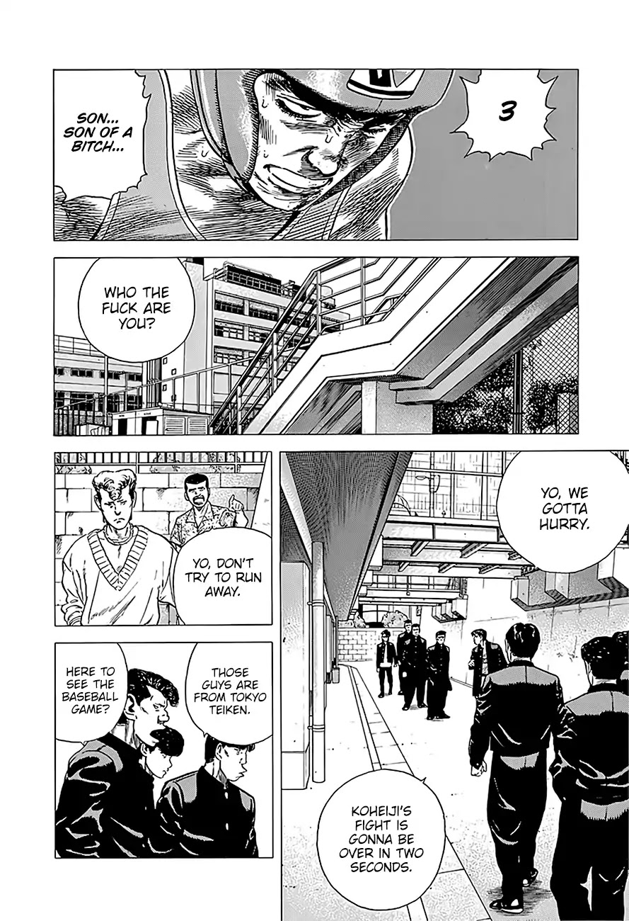 Rokudenashi Blues Chapter 227 page 10 - Chapter 227: Son Of A Bitch