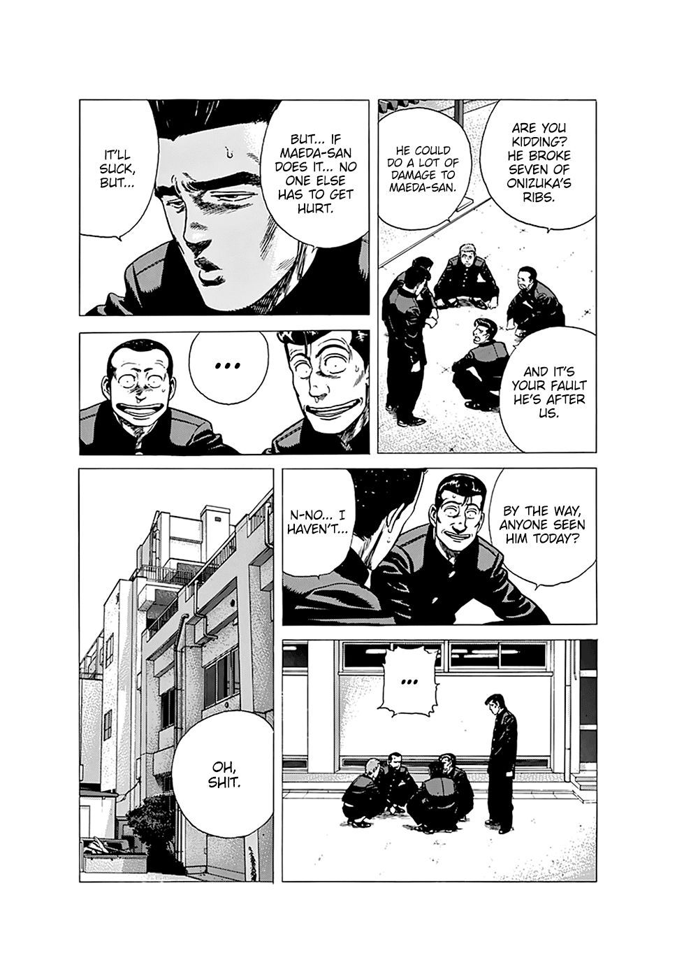 Rokudenashi Blues Chapter 255 page 19 - Chapter 255: Fight or Flight