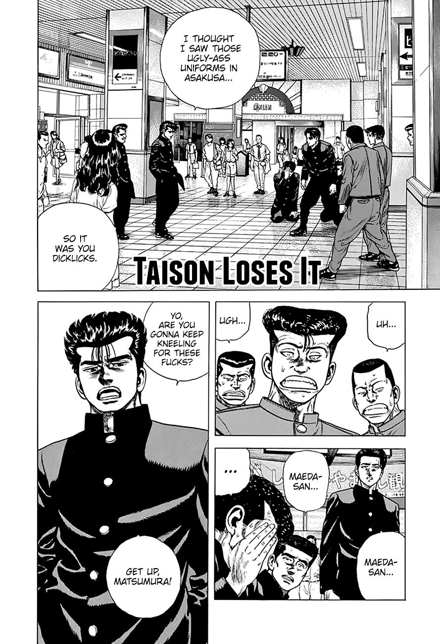 Rokudenashi Blues Chapter 258 page 2 - Chapter 258: Taison Loses It
