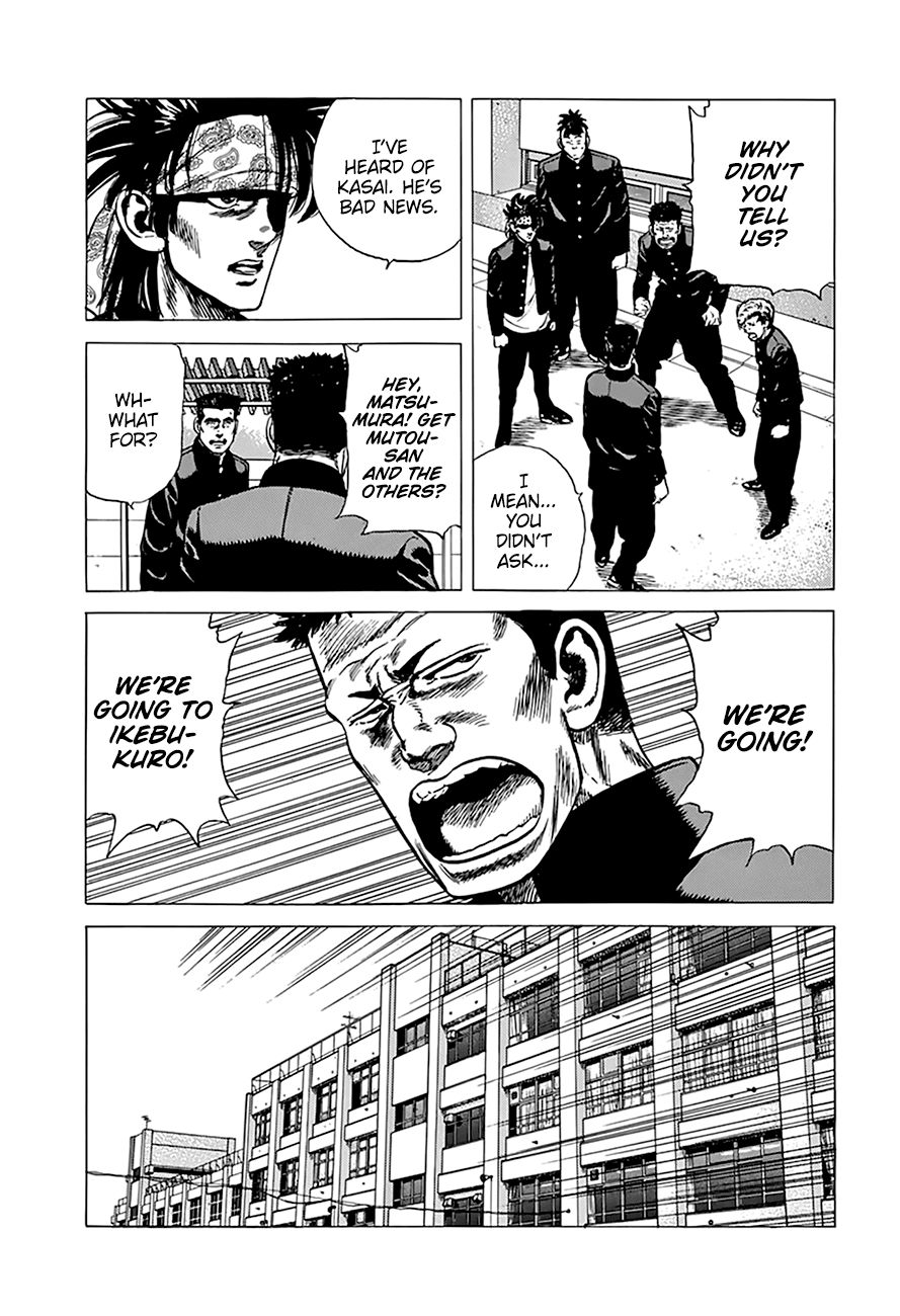 Rokudenashi Blues Chapter 261 page 19 - Chapter 261: Black and Blue