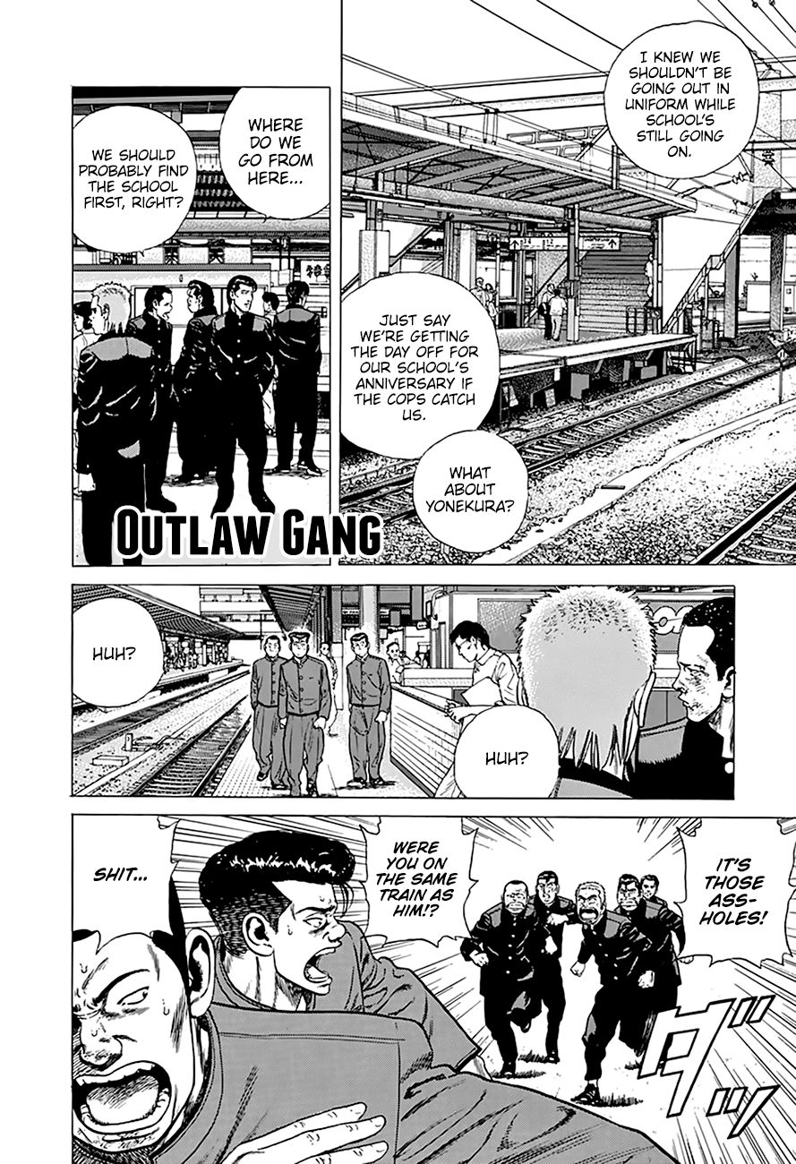 Rokudenashi Blues Chapter 262 page 2 - Chapter 262: Outlaw Gang