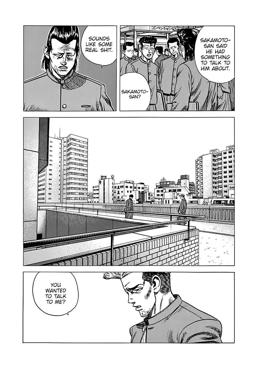 Rokudenashi Blues Chapter 267 page 12 - Chapter 267: The Territory of Migratory Fish