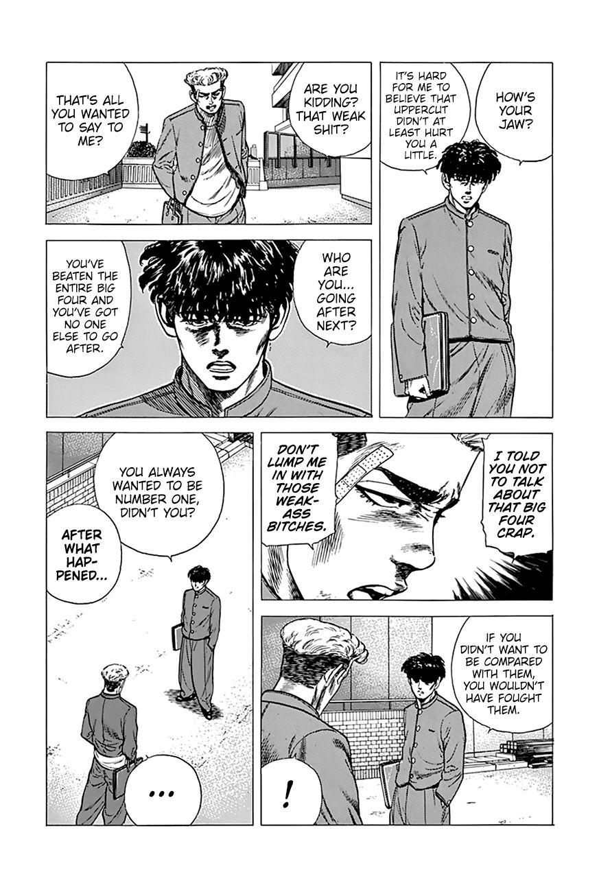 Rokudenashi Blues Chapter 267 page 13 - Chapter 267: The Territory of Migratory Fish
