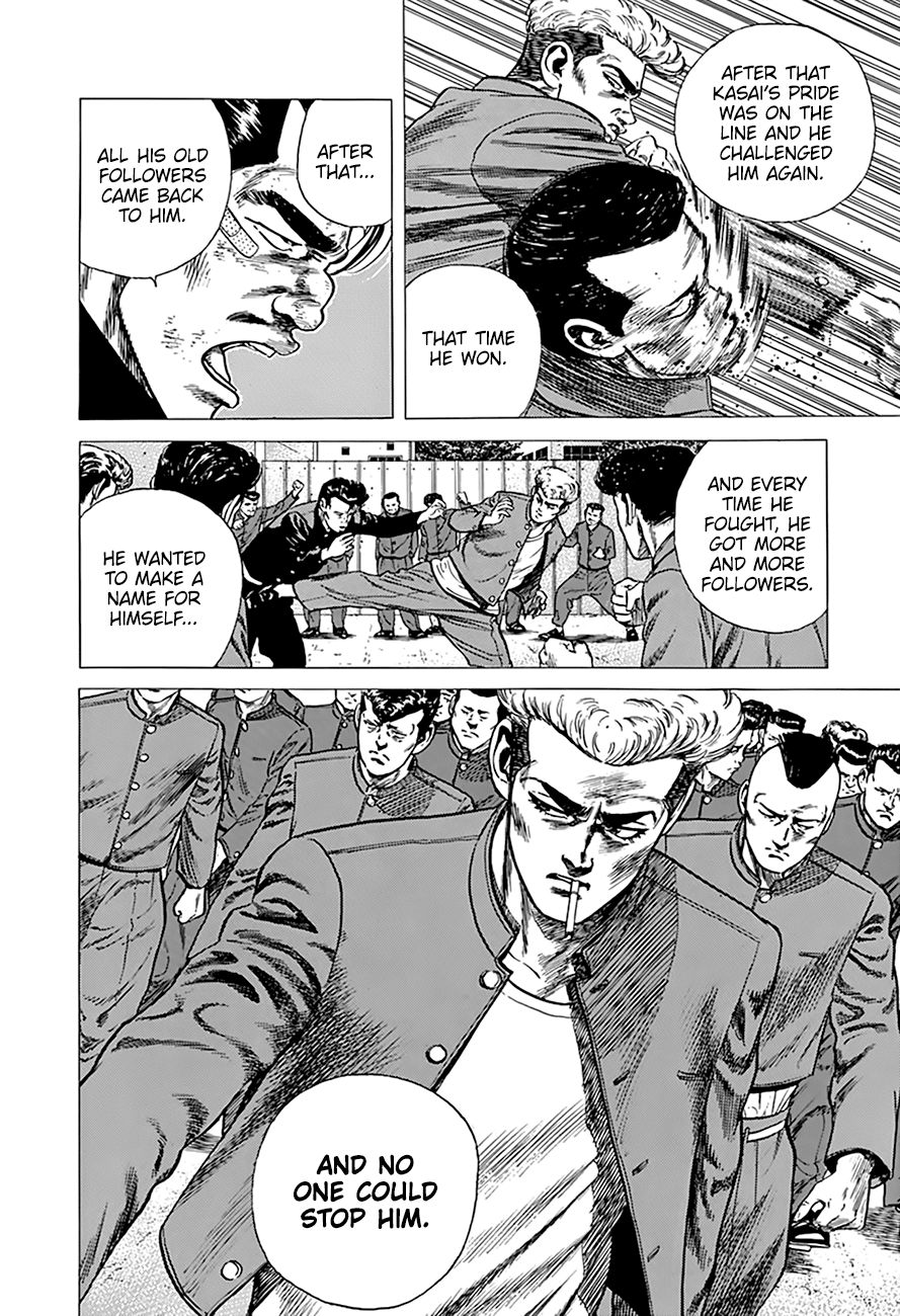 Rokudenashi Blues Chapter 267 page 19 - Chapter 267: The Territory of Migratory Fish