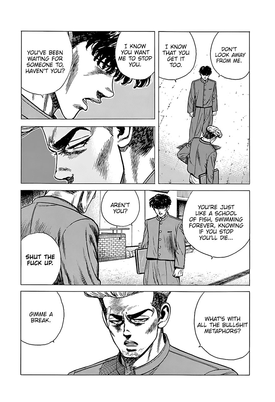 Rokudenashi Blues Chapter 267 page 21 - Chapter 267: The Territory of Migratory Fish