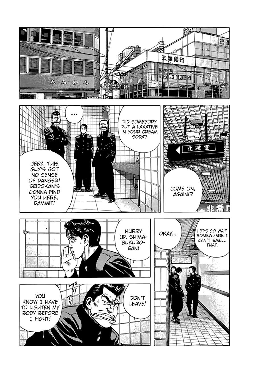 Rokudenashi Blues Chapter 274 page 14 - Chapter 274: A Red Zone