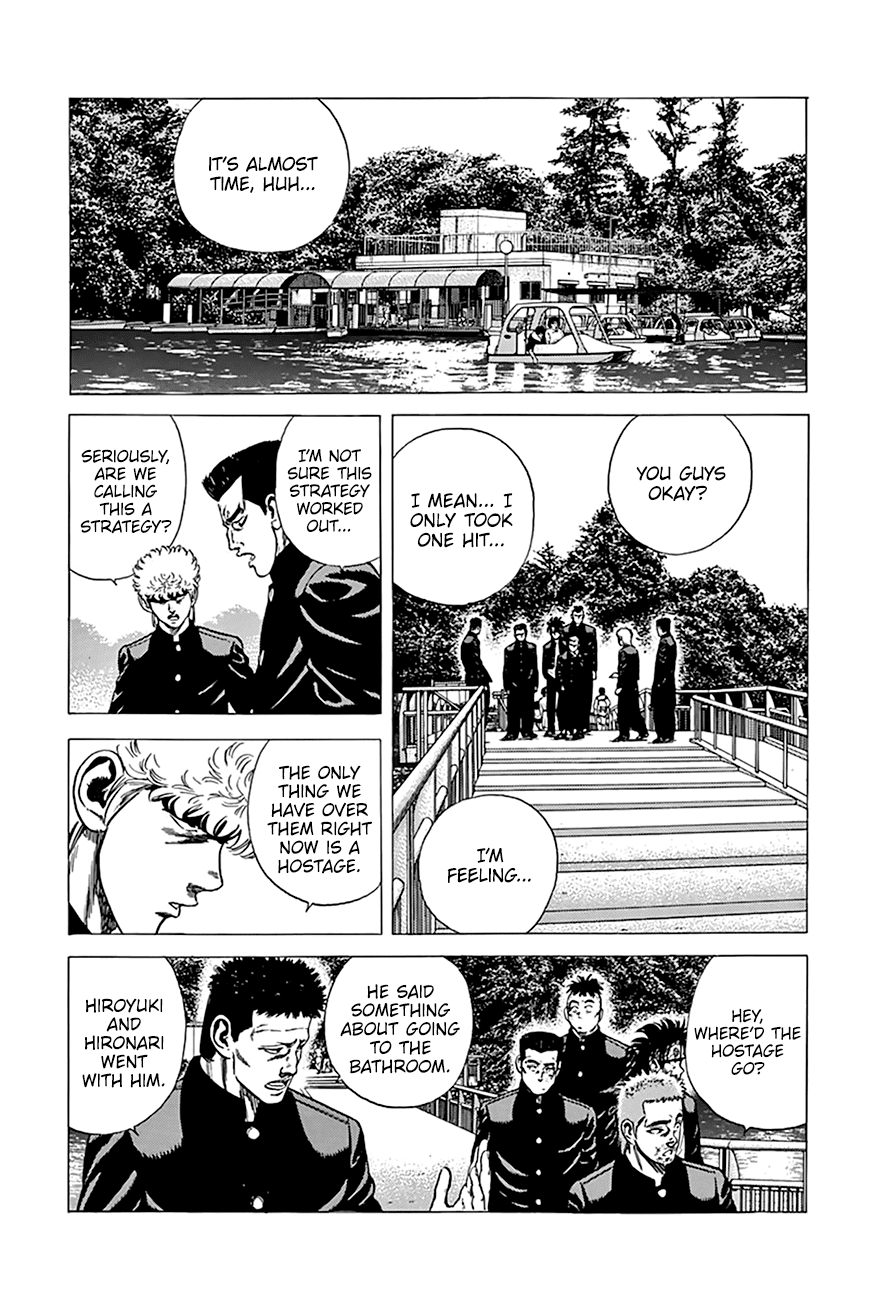 Rokudenashi Blues Chapter 275 page 14 - Chapter 275: Runaway Boys