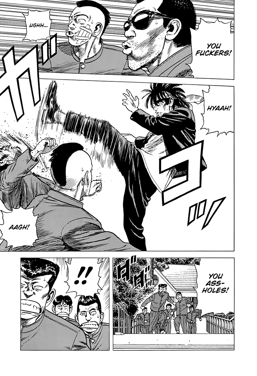 Rokudenashi Blues Chapter 279 page 18 - Chapter 279: Run Over Nanaibashi!