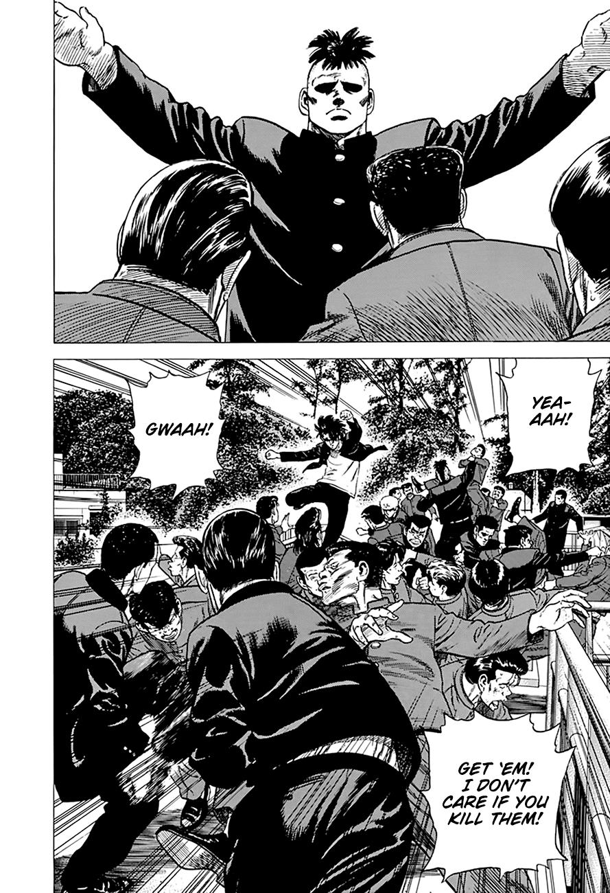 Rokudenashi Blues Chapter 279 page 19 - Chapter 279: Run Over Nanaibashi!