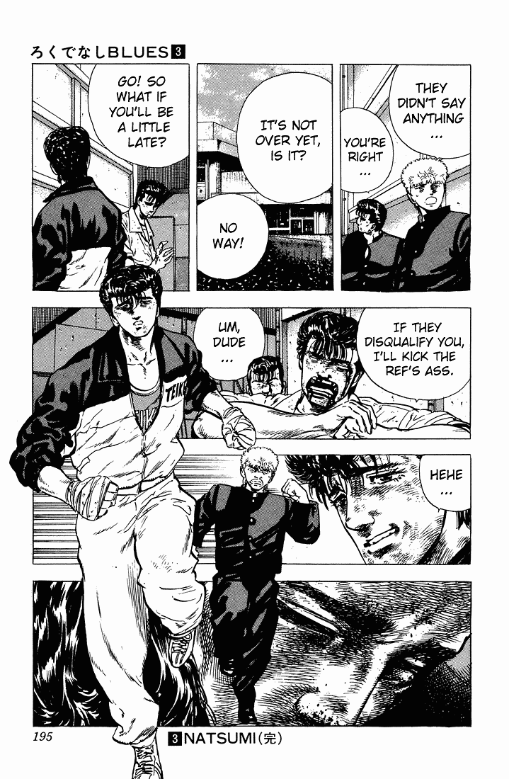 Rokudenashi Blues Chapter 28 page 18 - Chapter 28