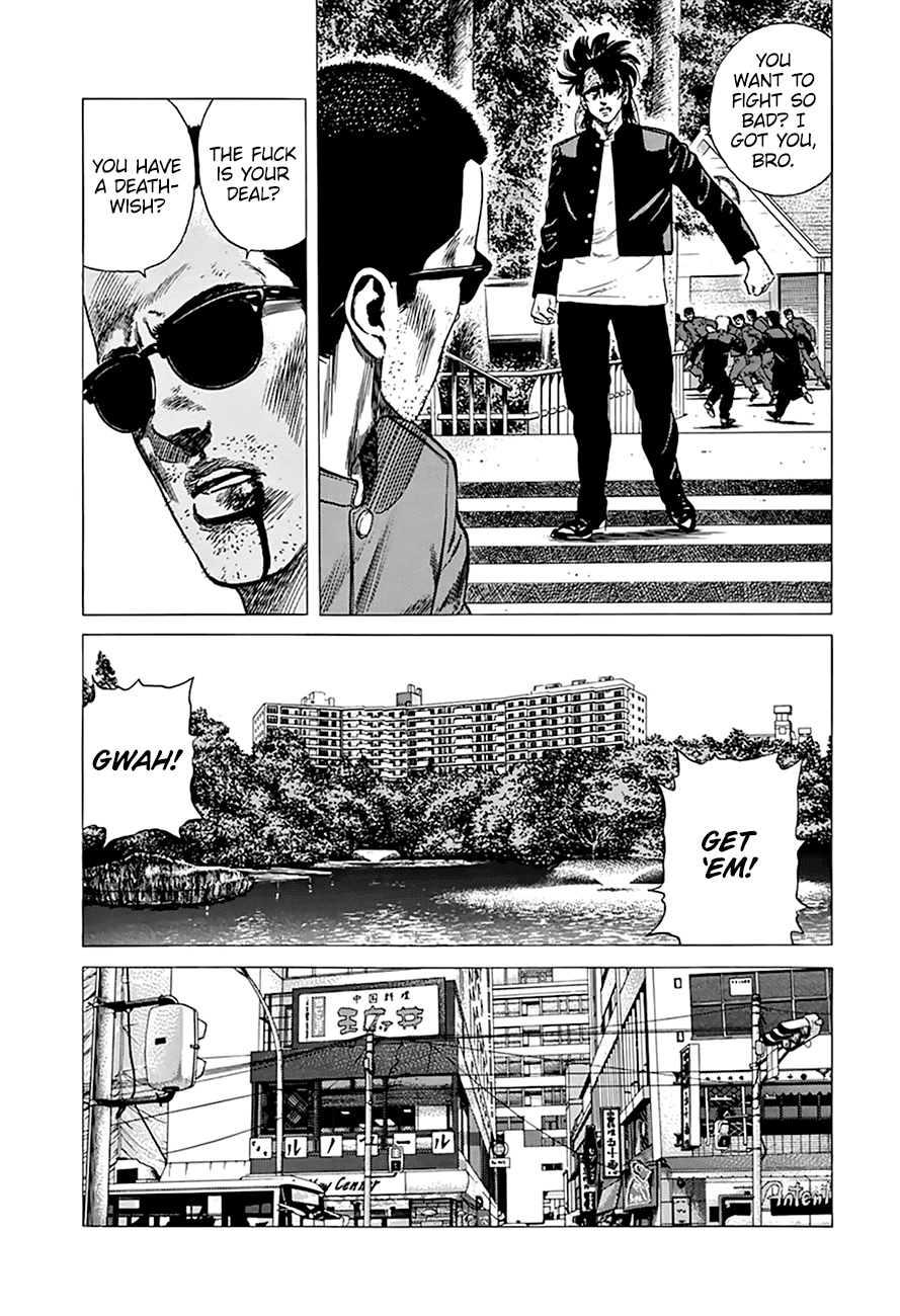Rokudenashi Blues Chapter 281 page 11 - Chapter 281: Bluster