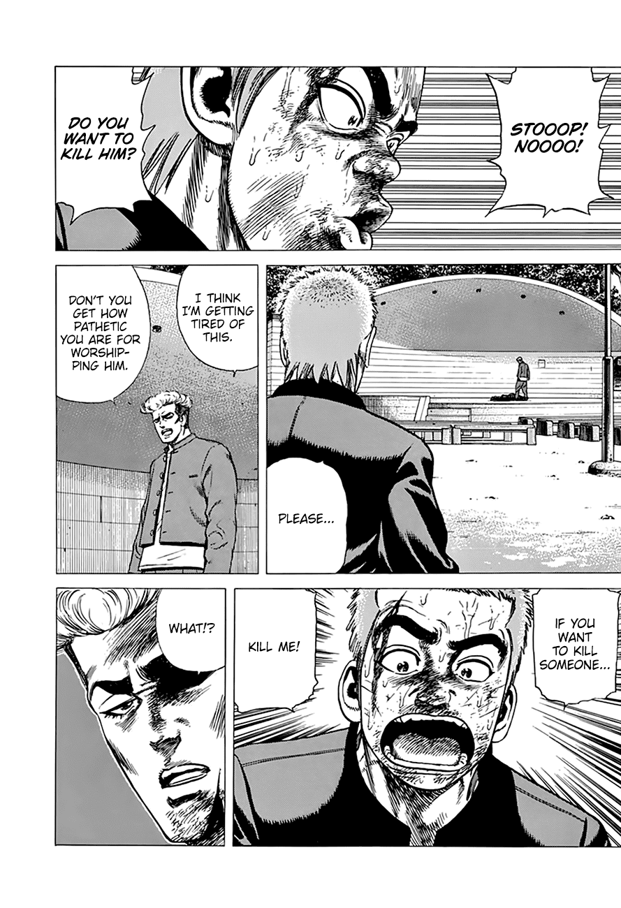 Rokudenashi Blues Chapter 282 page 12 - Chapter 282: You Little Bleached Blond Turd!