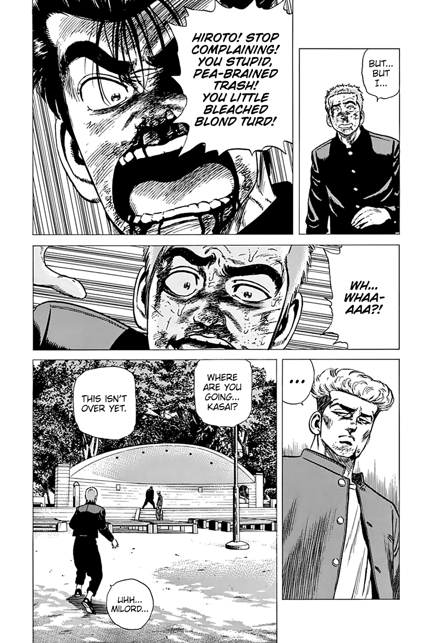 Rokudenashi Blues Chapter 282 page 16 - Chapter 282: You Little Bleached Blond Turd!