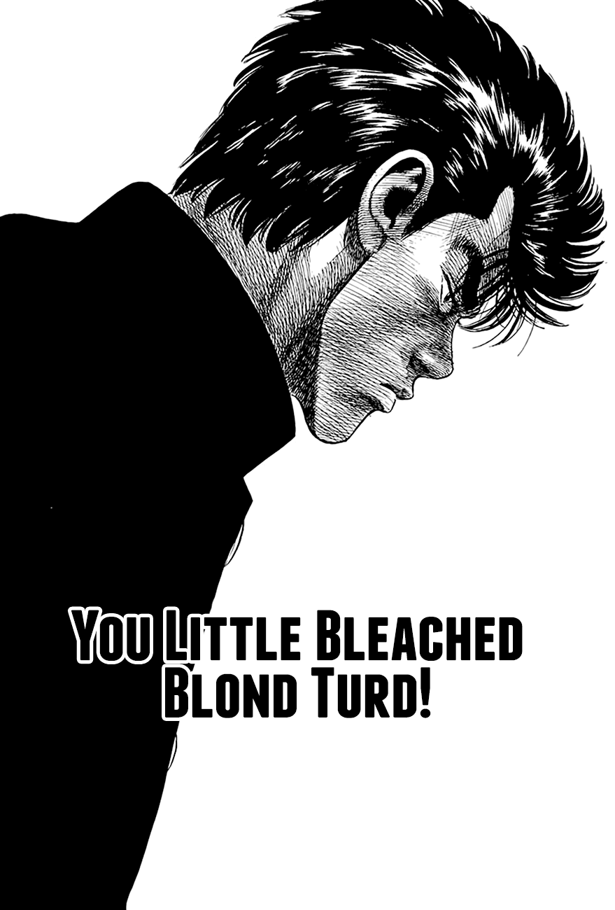 Rokudenashi Blues Chapter 282 page 2 - Chapter 282: You Little Bleached Blond Turd!