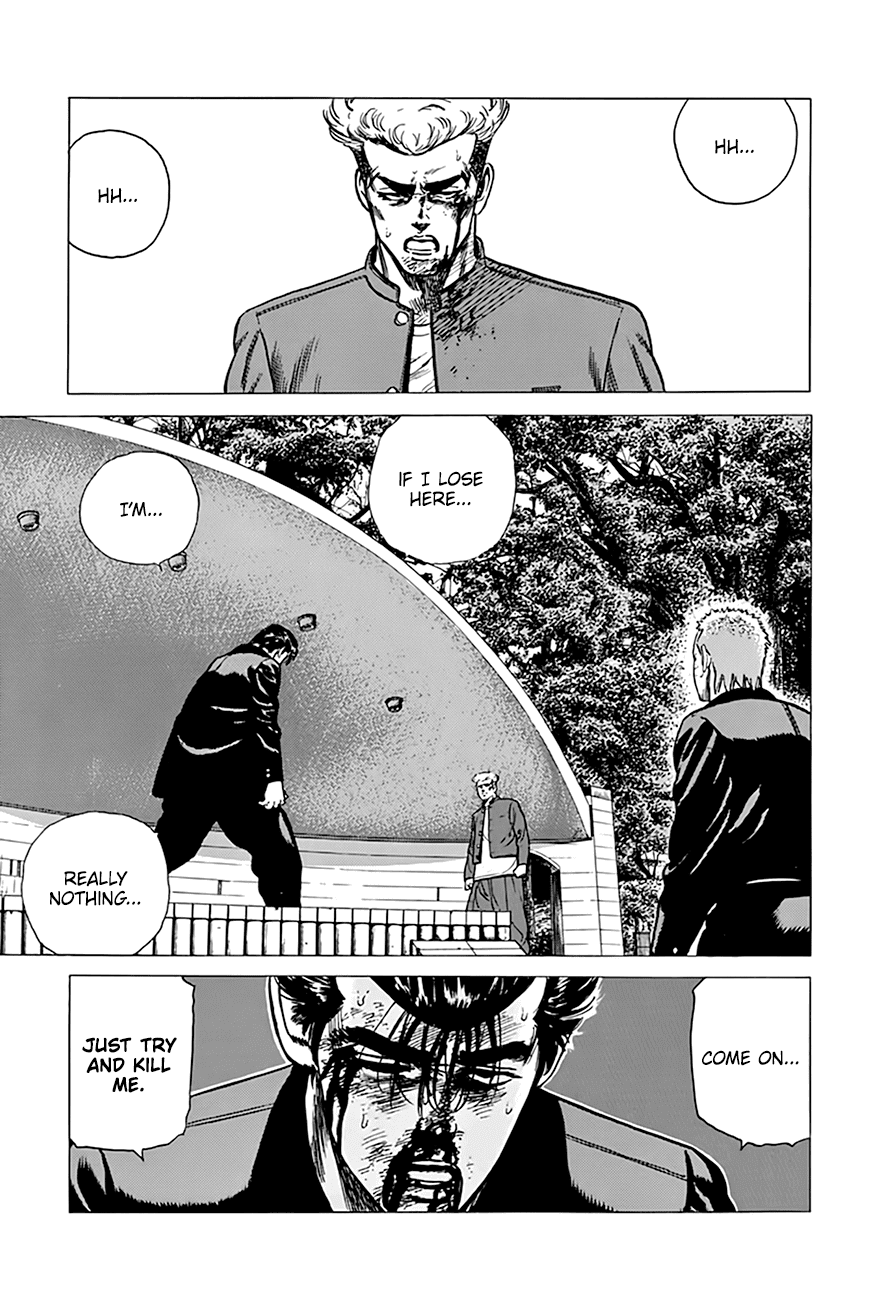 Rokudenashi Blues Chapter 284 page 18 - Chapter 284: Scared, Aren’t You?