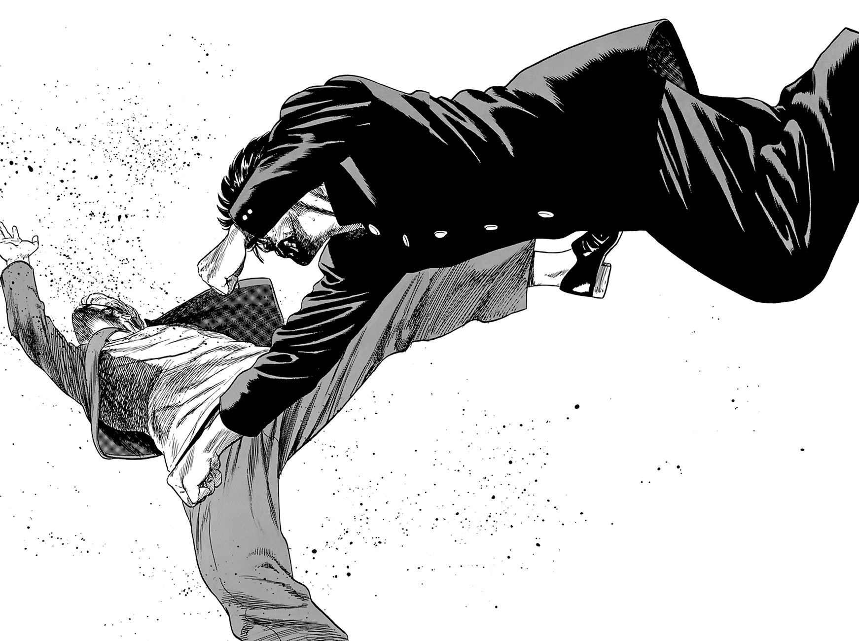 Rokudenashi Blues Chapter 287 page 13 - Chapter 287: Kick The Wall