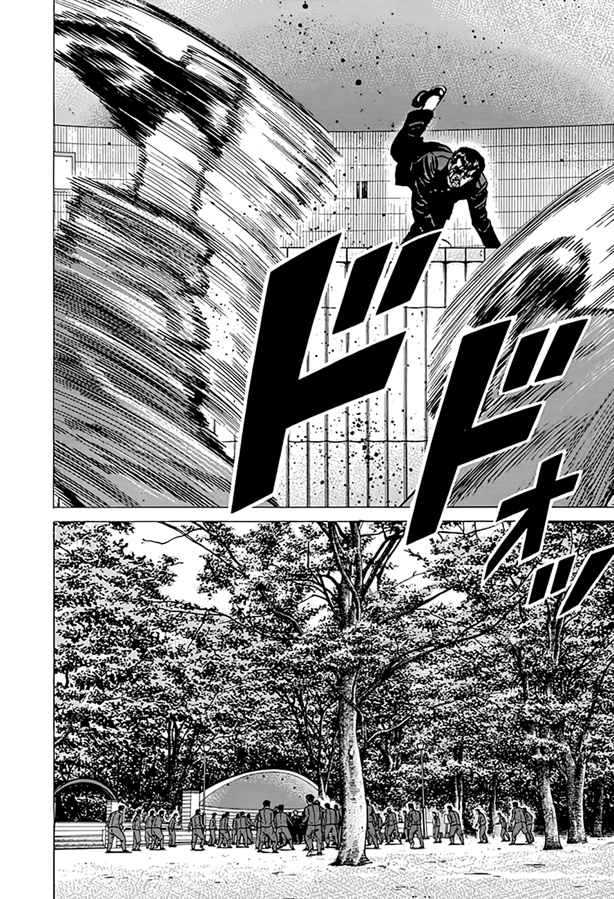 Rokudenashi Blues Chapter 287 page 17 - Chapter 287: Kick The Wall