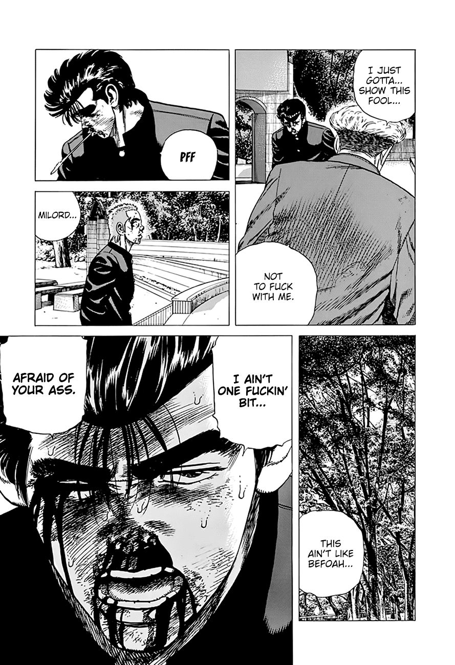 Rokudenashi Blues Chapter 287 page 3 - Chapter 287: Kick The Wall