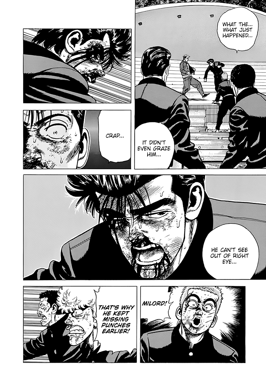 Rokudenashi Blues Chapter 287 page 6 - Chapter 287: Kick The Wall