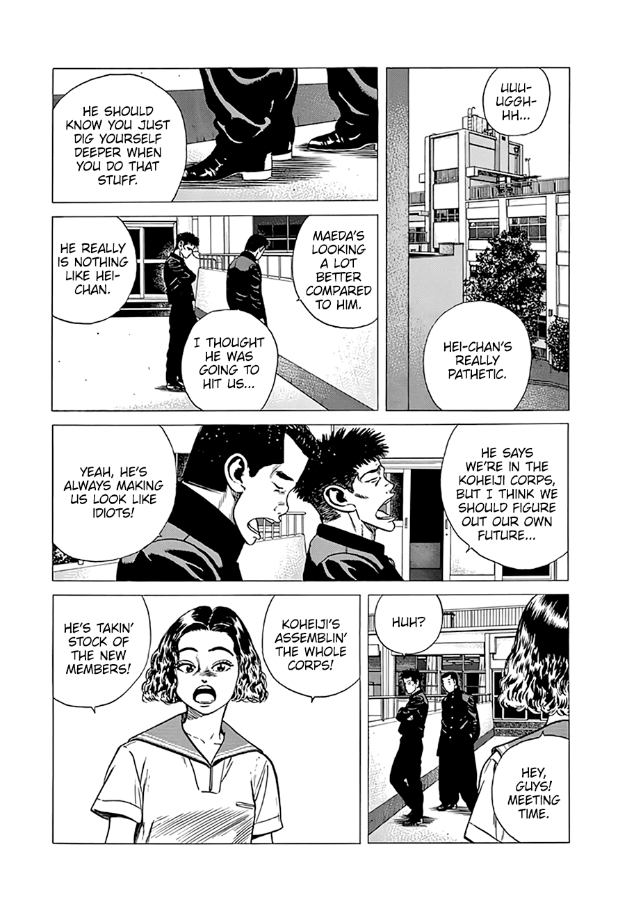 Rokudenashi Blues Chapter 290 page 10 - Chapter 290: Making A Rebellion