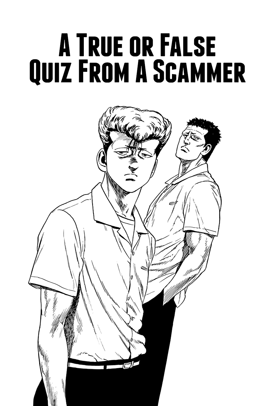 Rokudenashi Blues Chapter 292 page 3 - Chapter 292: A True or False Quiz From A Scammer