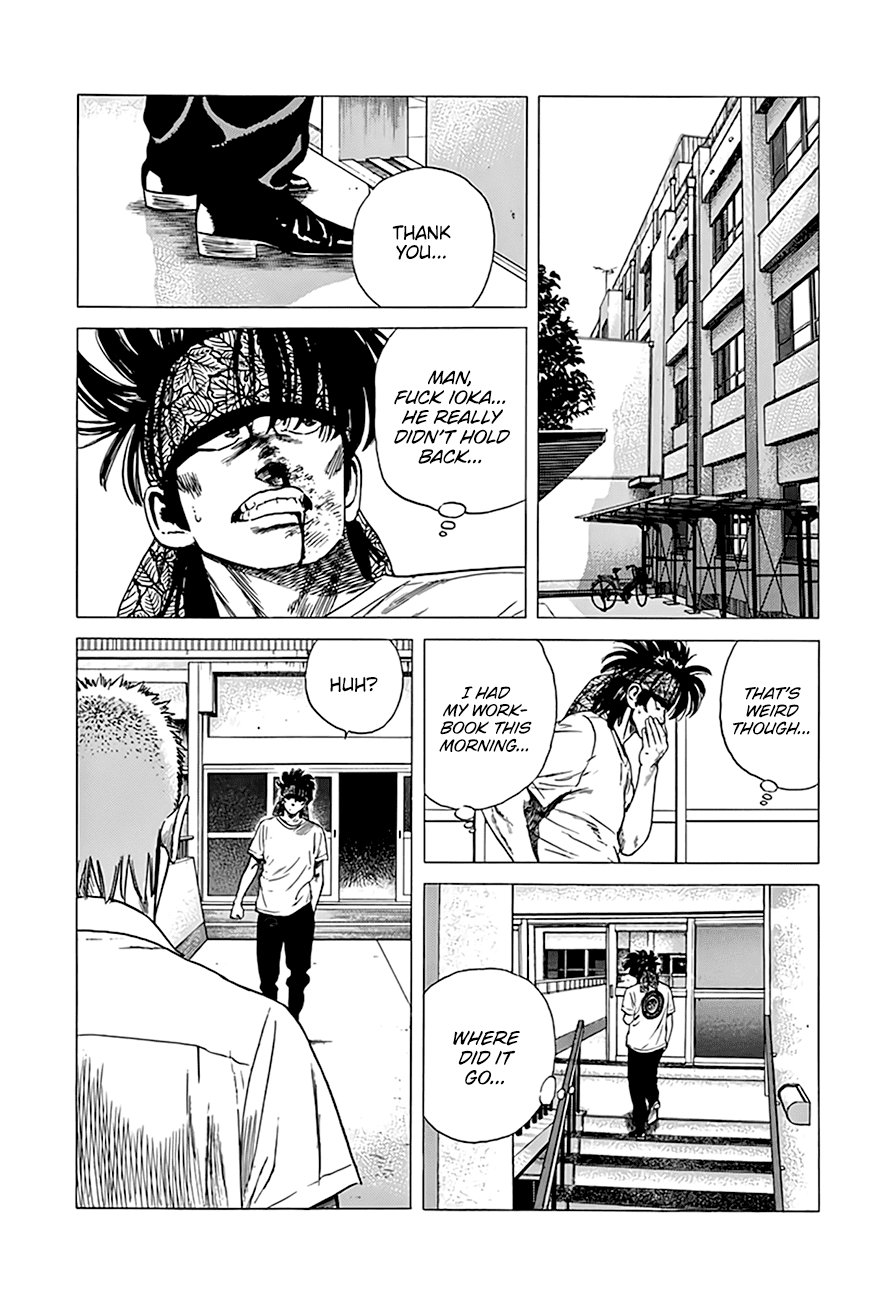 Rokudenashi Blues Chapter 295 page 14 - Chapter 295: A Criminal Got Angry