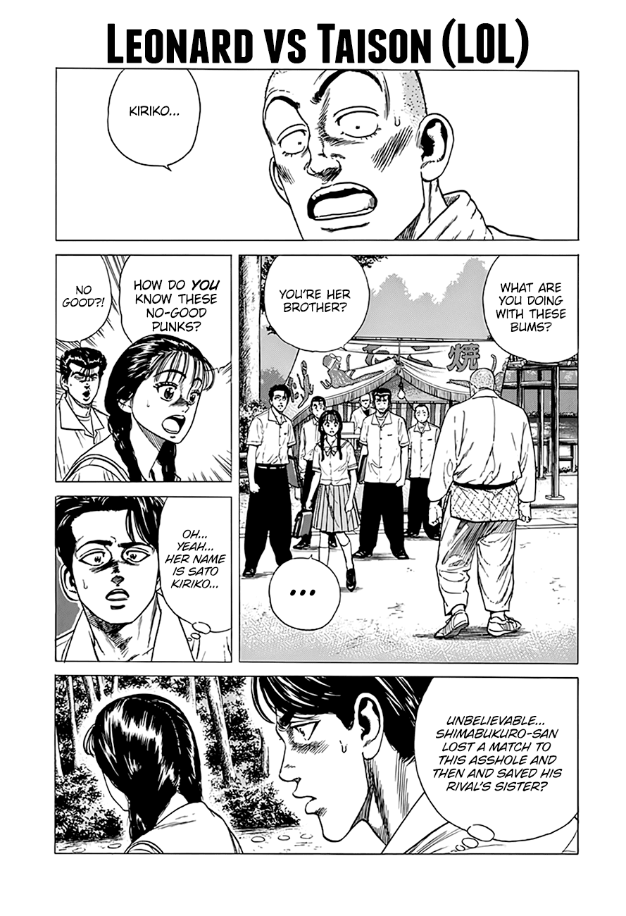 Rokudenashi Blues Chapter 313 page 2 - Chapter 313: Leonard VS Taison (LOL)