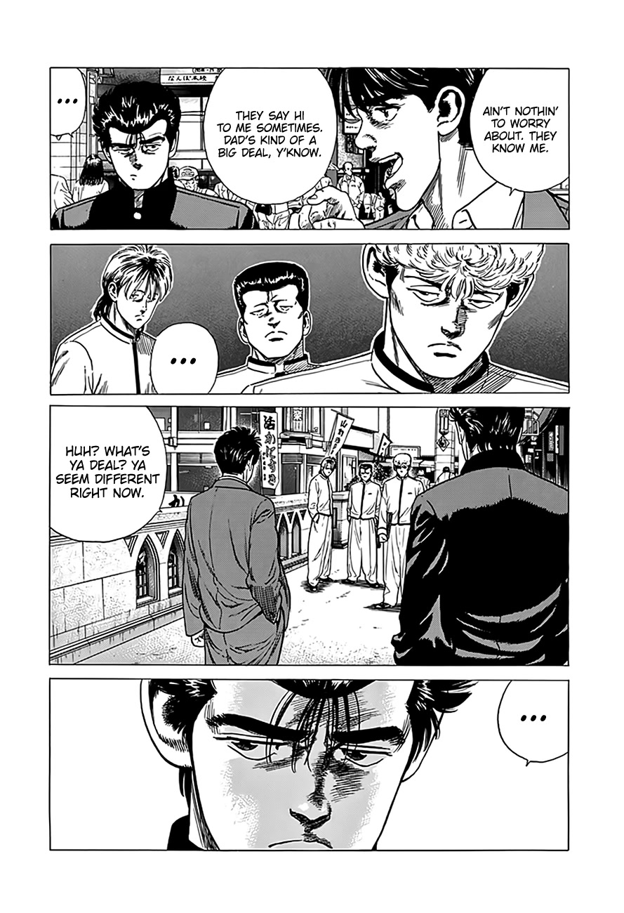 Rokudenashi Blues Chapter 319 page 18 - Chapter 319: Return to Osaka