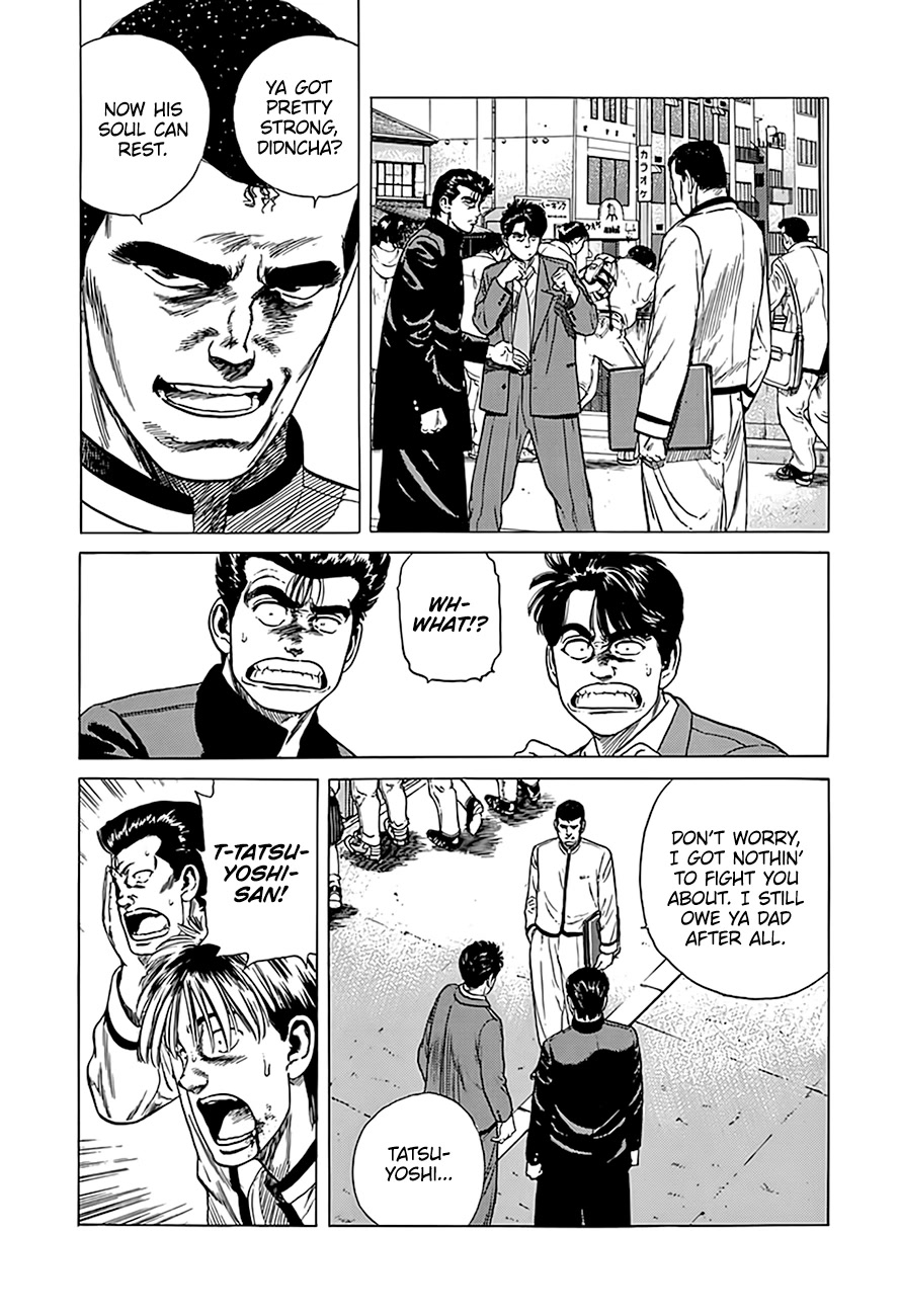 Rokudenashi Blues Chapter 320 page 13 - Chapter 320: Hanshin Fans Jump Off!