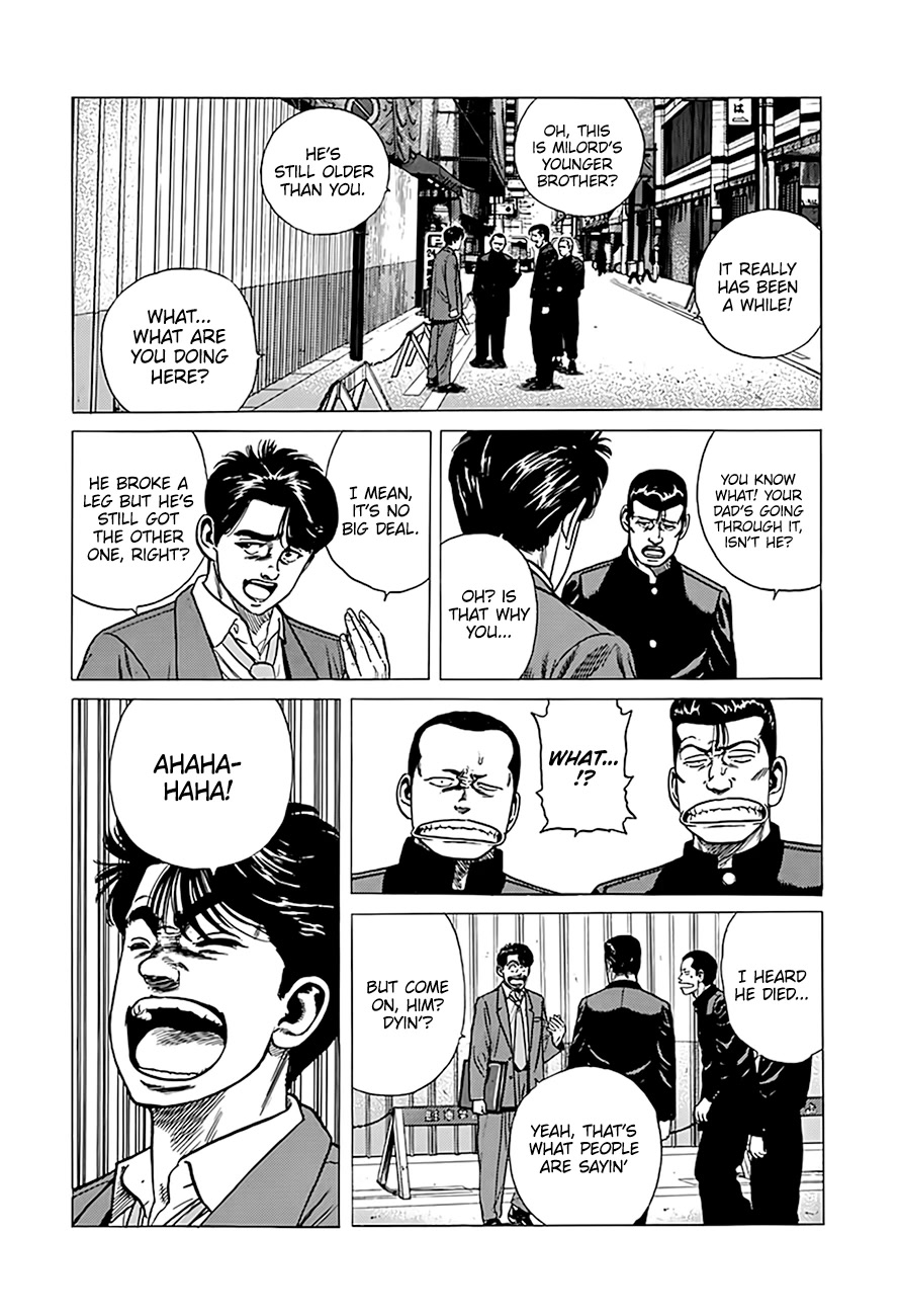 Rokudenashi Blues Chapter 322 page 10 - Chapter 322: White Riot