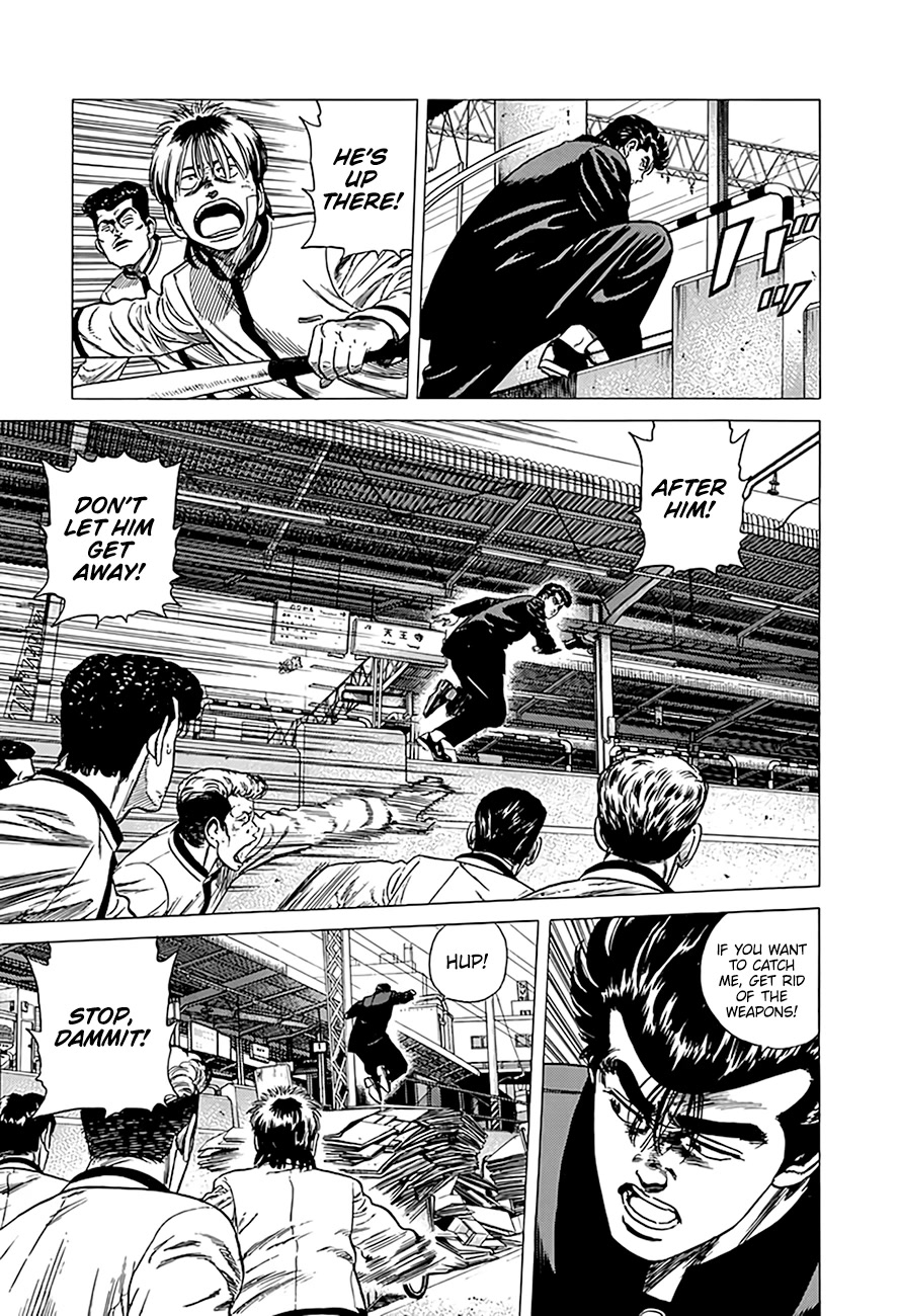 Rokudenashi Blues Chapter 322 page 14 - Chapter 322: White Riot