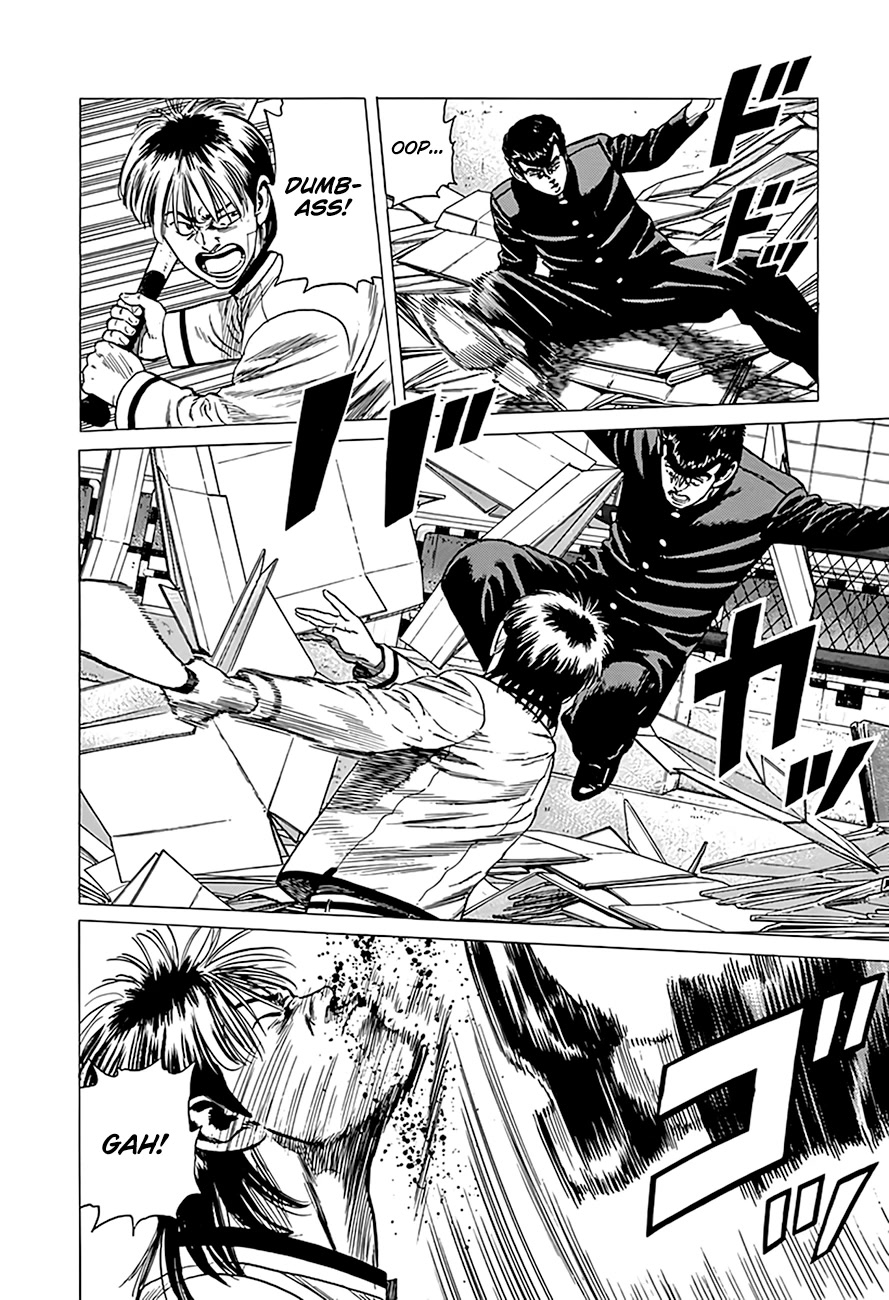 Rokudenashi Blues Chapter 322 page 15 - Chapter 322: White Riot