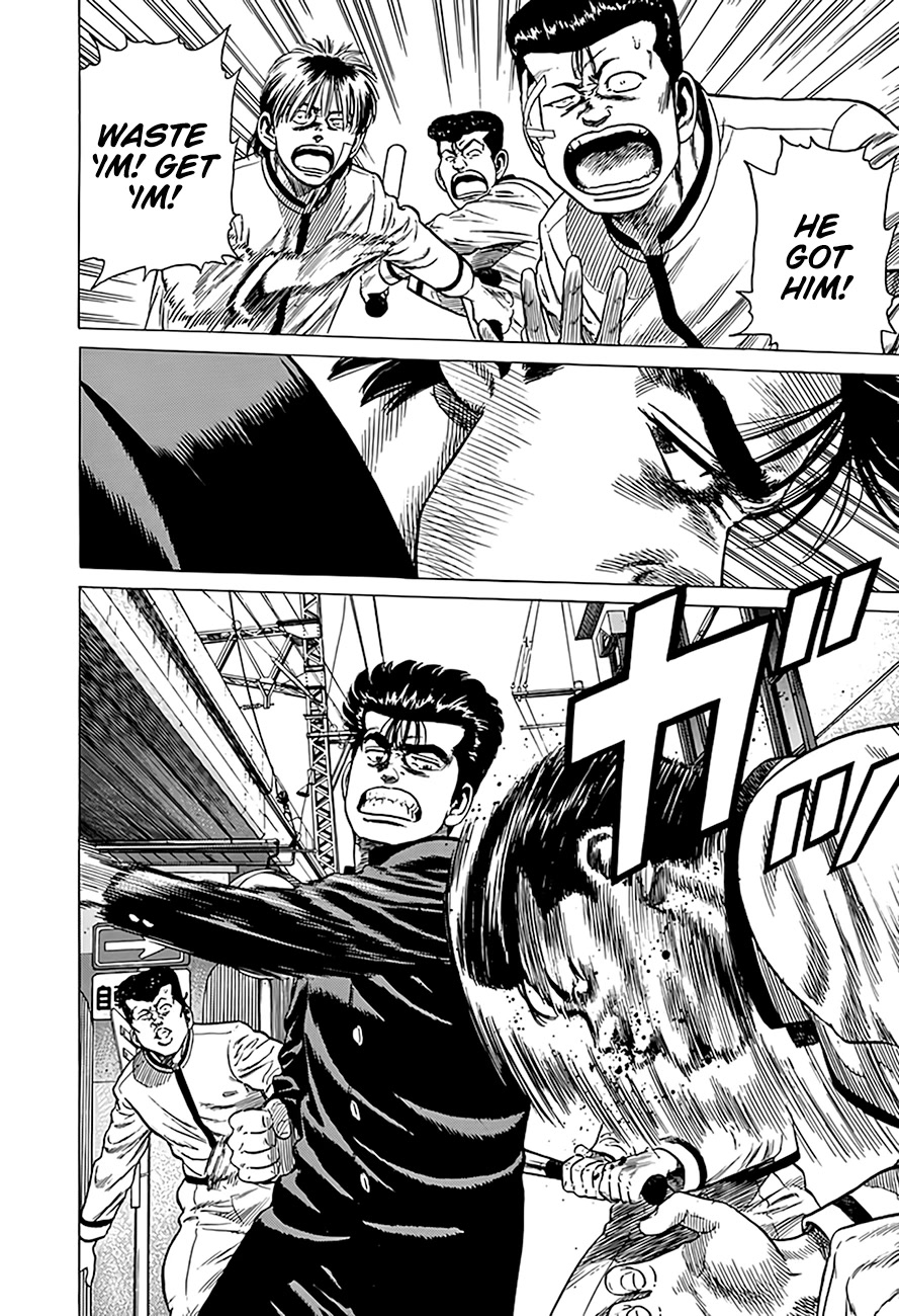 Rokudenashi Blues Chapter 322 page 7 - Chapter 322: White Riot