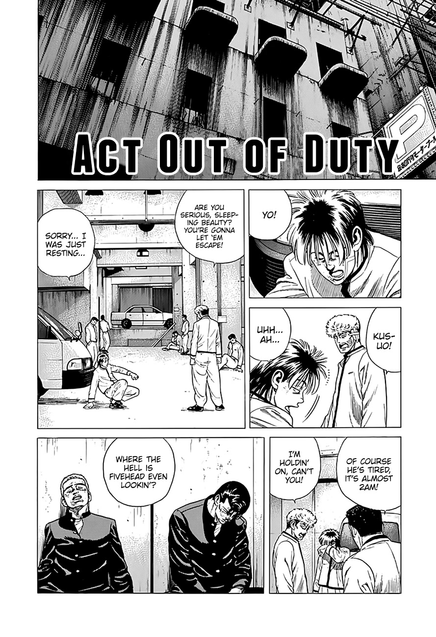 Rokudenashi Blues Chapter 327 page 1 - Chapter 327: Act out of duty