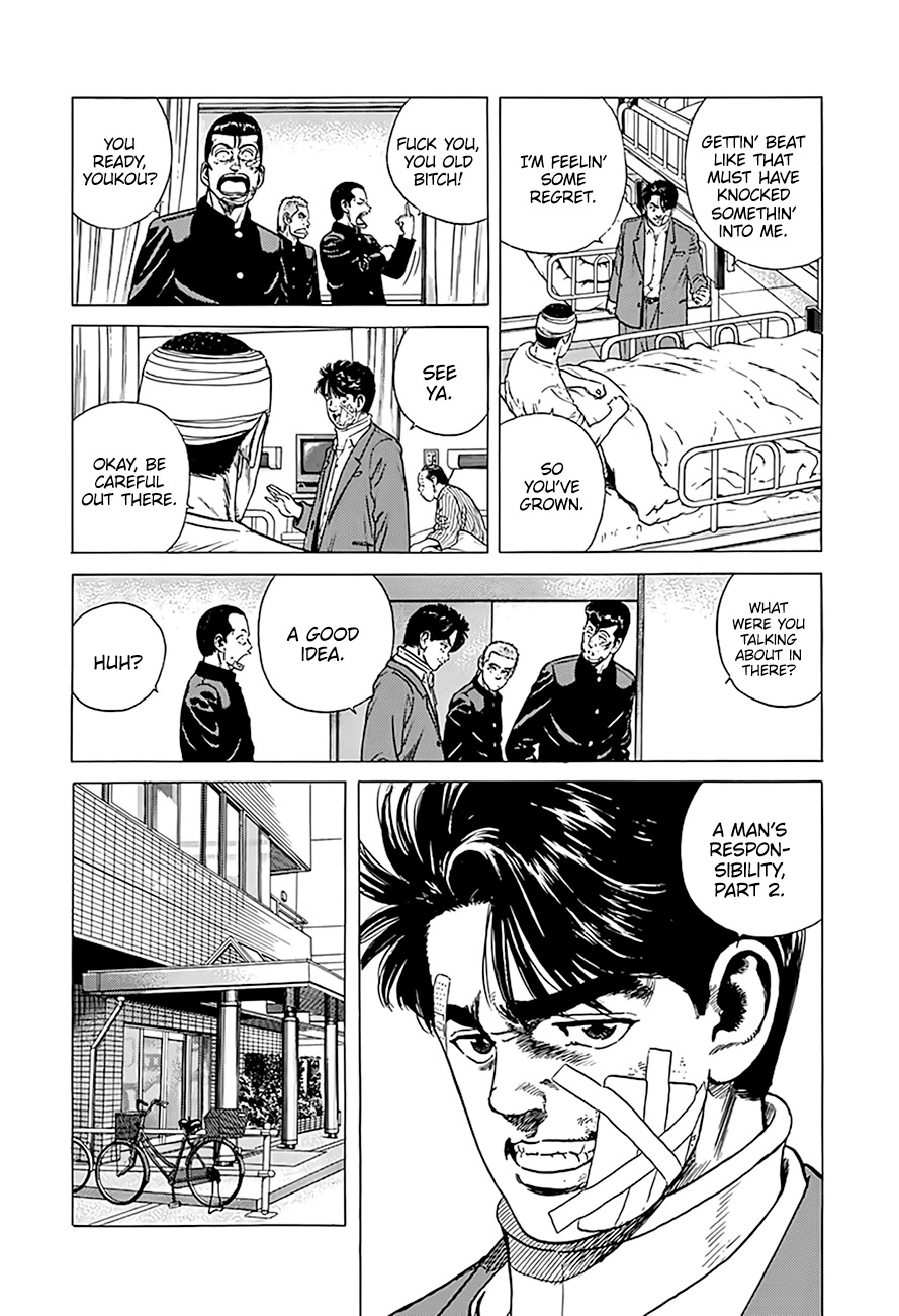 Rokudenashi Blues Chapter 329 page 9 - Chapter 329: A Man's Responsibility, Part 2