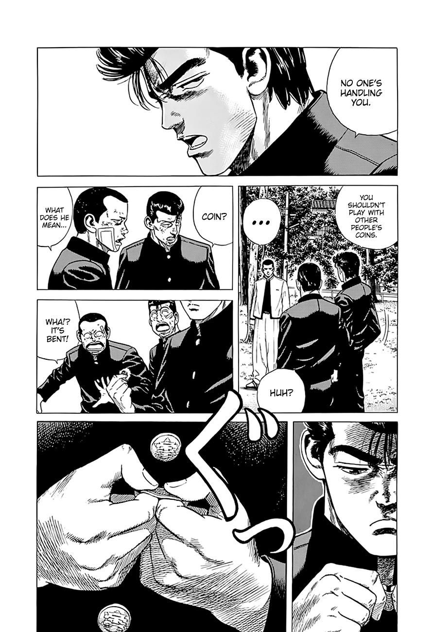 Rokudenashi Blues Chapter 330 page 5 - Chapter 330: Here's your 10-yen coin back