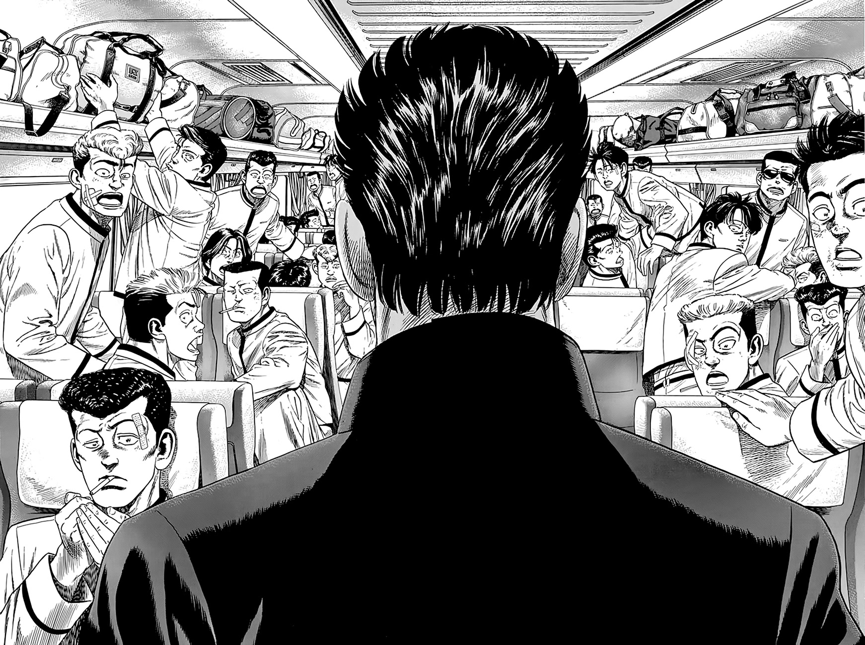 Rokudenashi Blues Chapter 331 page 14 - Chapter 331: We’ll go back on the unreserved seats (cars 1 - 5)