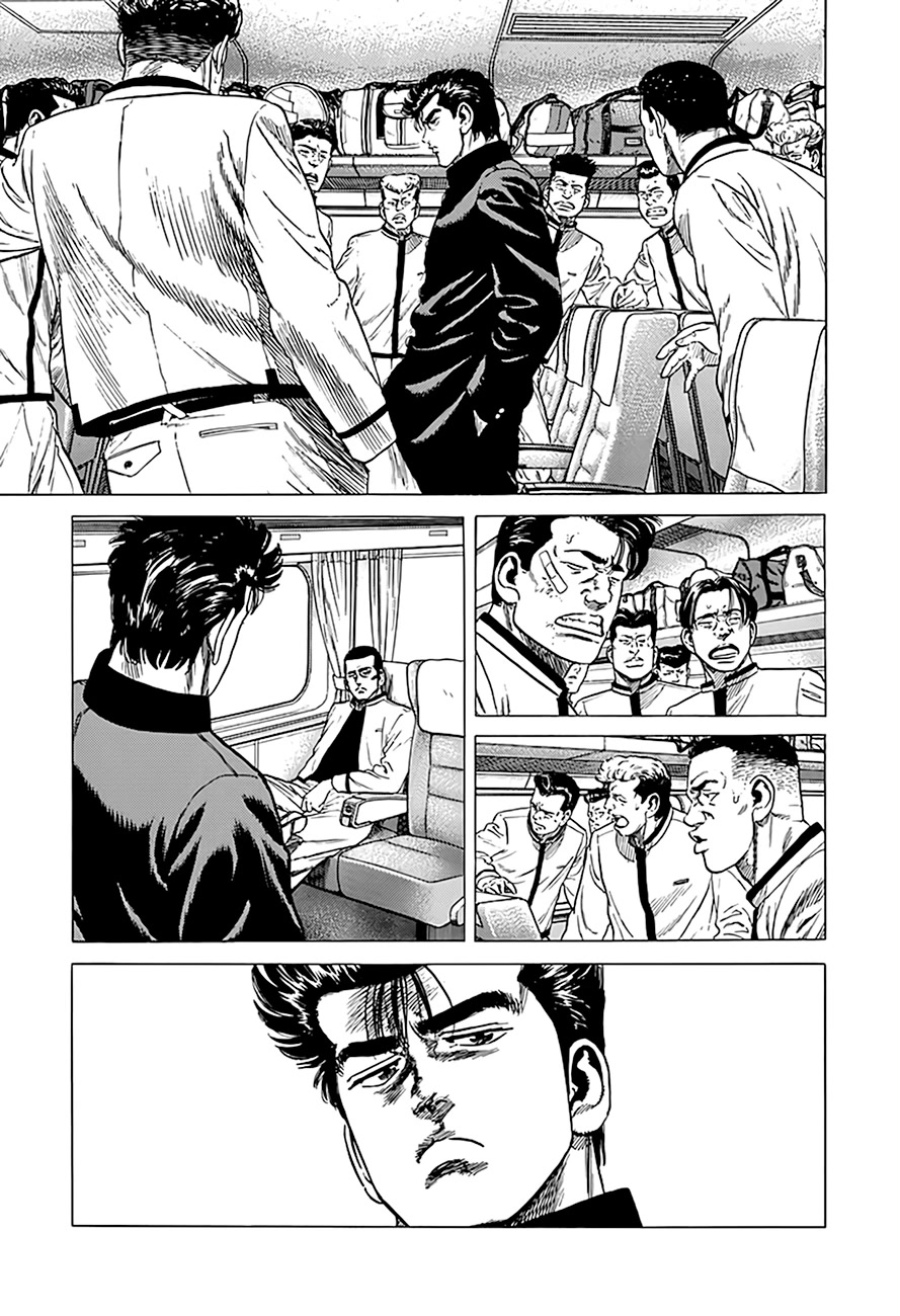 Rokudenashi Blues Chapter 331 page 16 - Chapter 331: We’ll go back on the unreserved seats (cars 1 - 5)