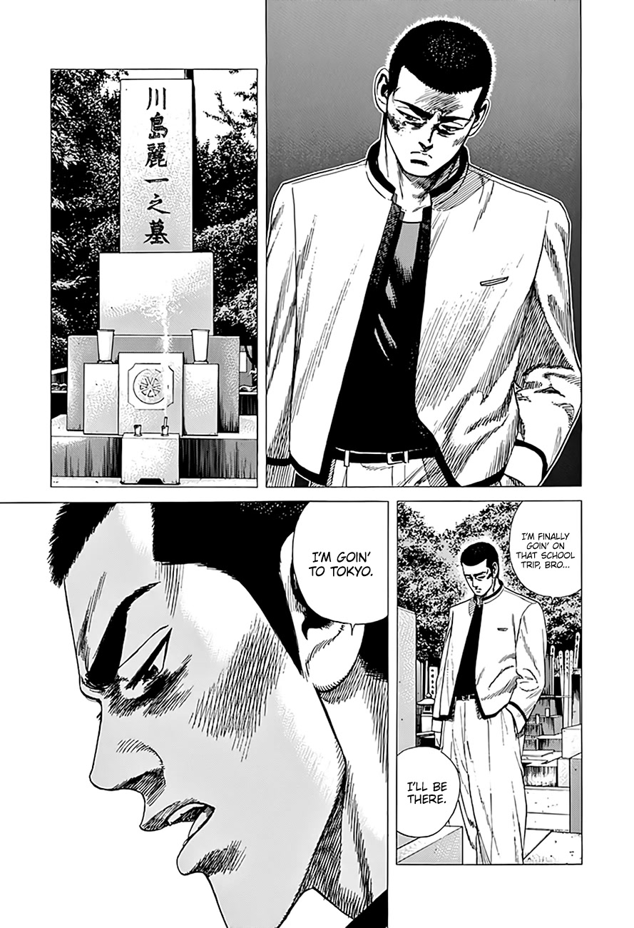 Rokudenashi Blues Chapter 331 page 9 - Chapter 331: We’ll go back on the unreserved seats (cars 1 - 5)