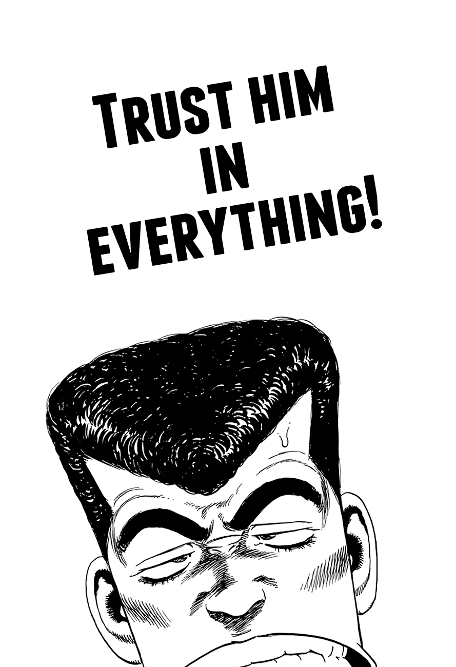 Rokudenashi Blues Chapter 332 page 1 - Chapter 332: Trust him in everything!