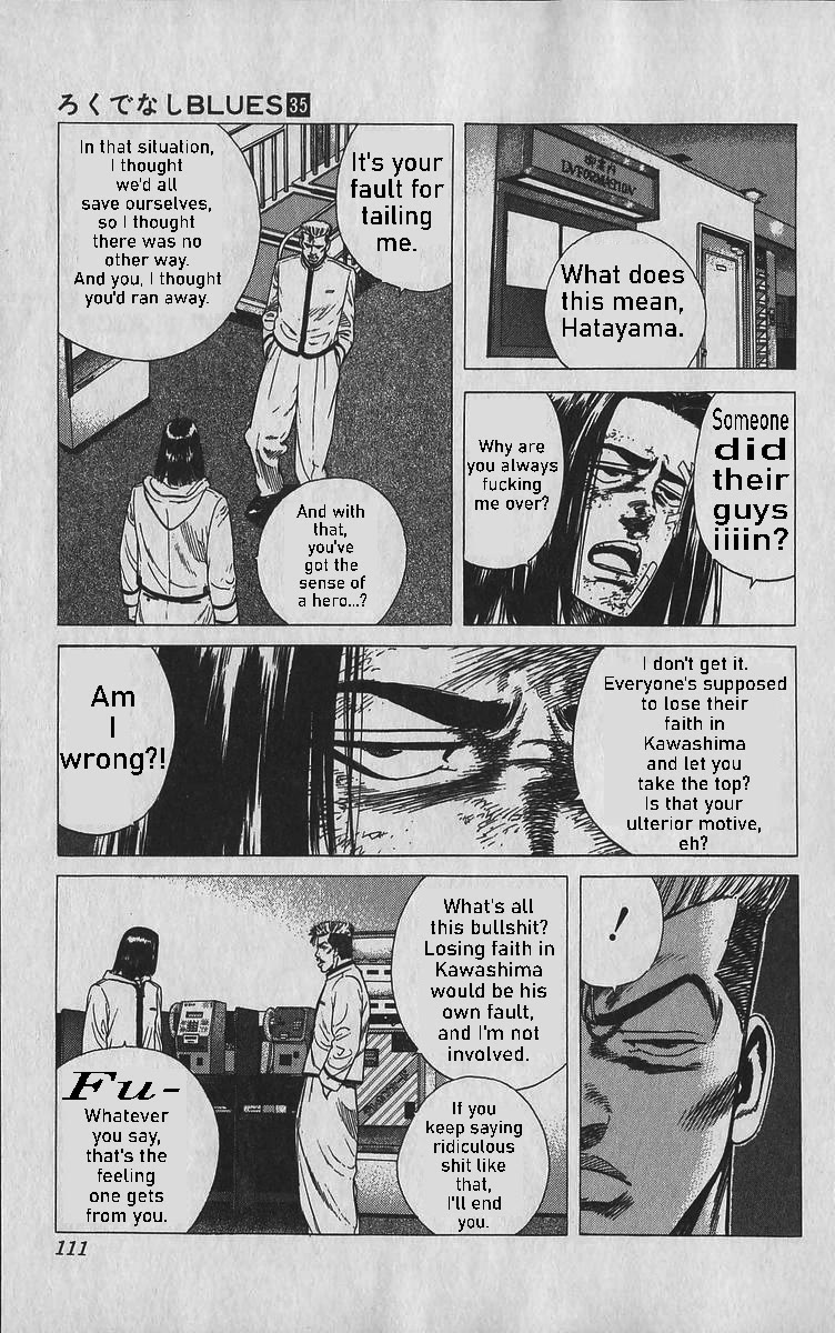 Rokudenashi Blues Chapter 344 page 5 - Chapter 344: Ambition. Trust. Schemes. Crumbling.