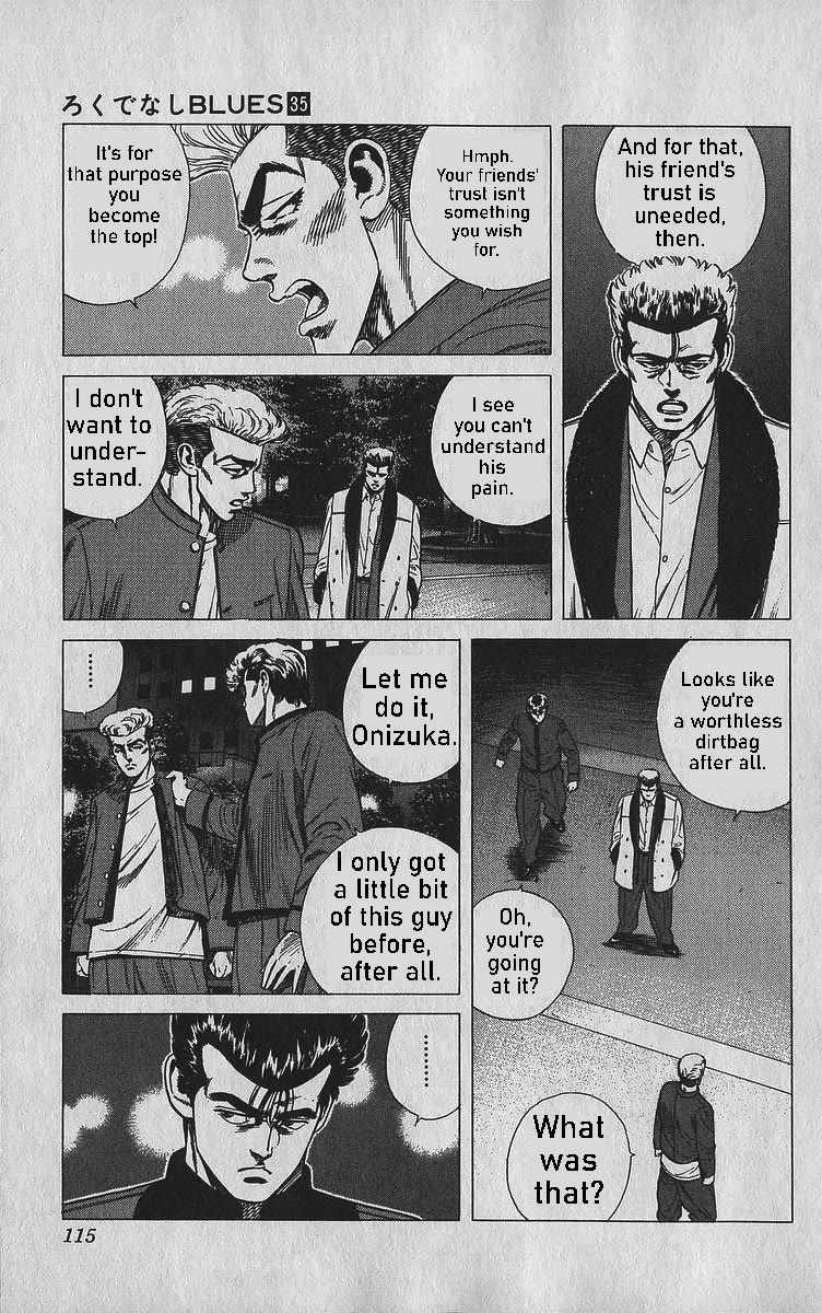 Rokudenashi Blues Chapter 344 page 9 - Chapter 344: Ambition. Trust. Schemes. Crumbling.