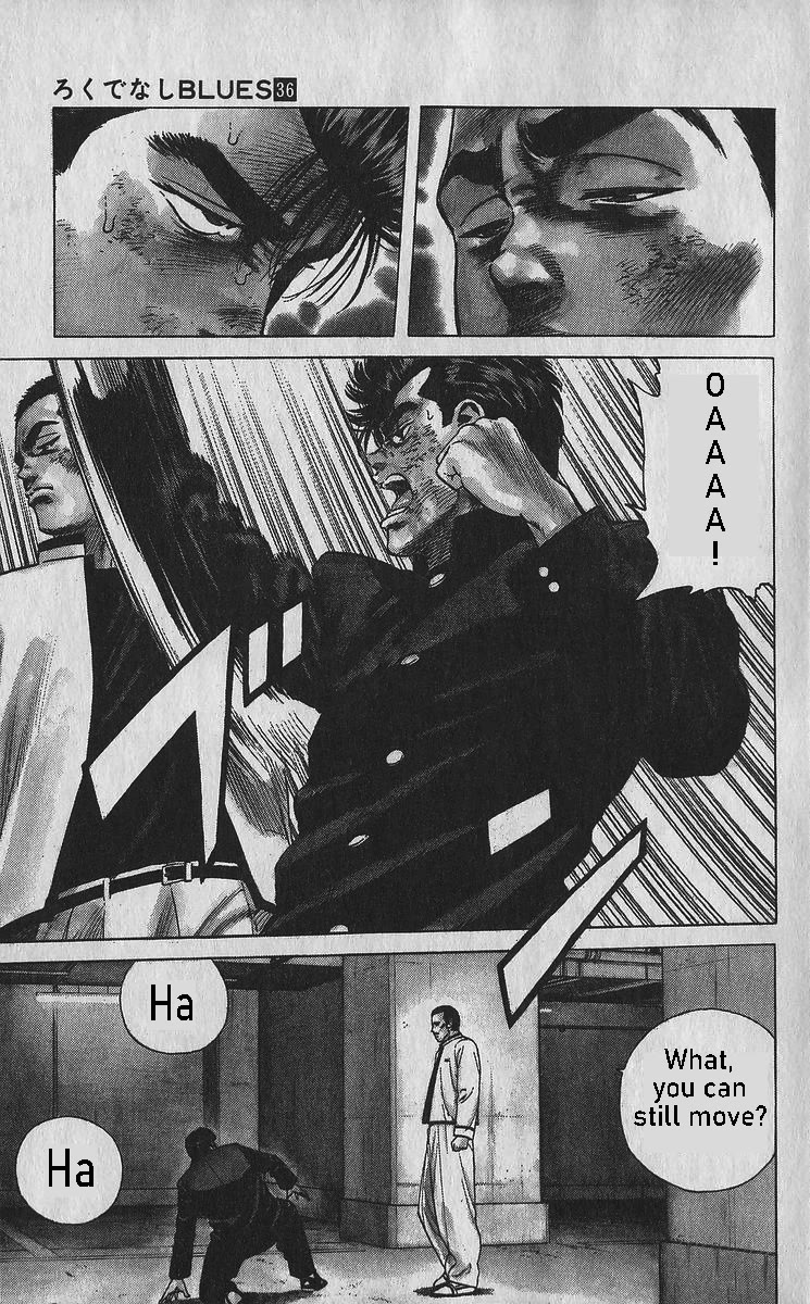 Rokudenashi Blues Chapter 349 page 27 - Chapter 349: The Frame of Something like Despair