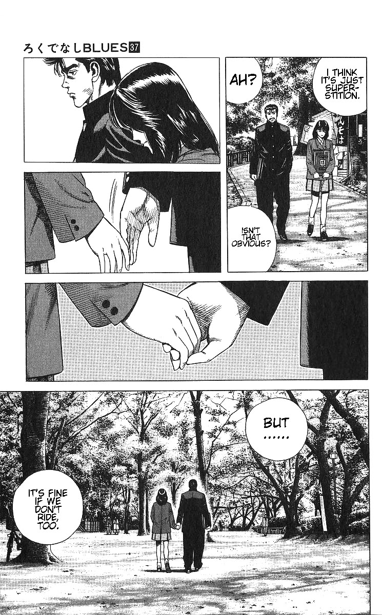 Rokudenashi Blues Chapter 367 page 19 - Chapter 367: I love the goddess